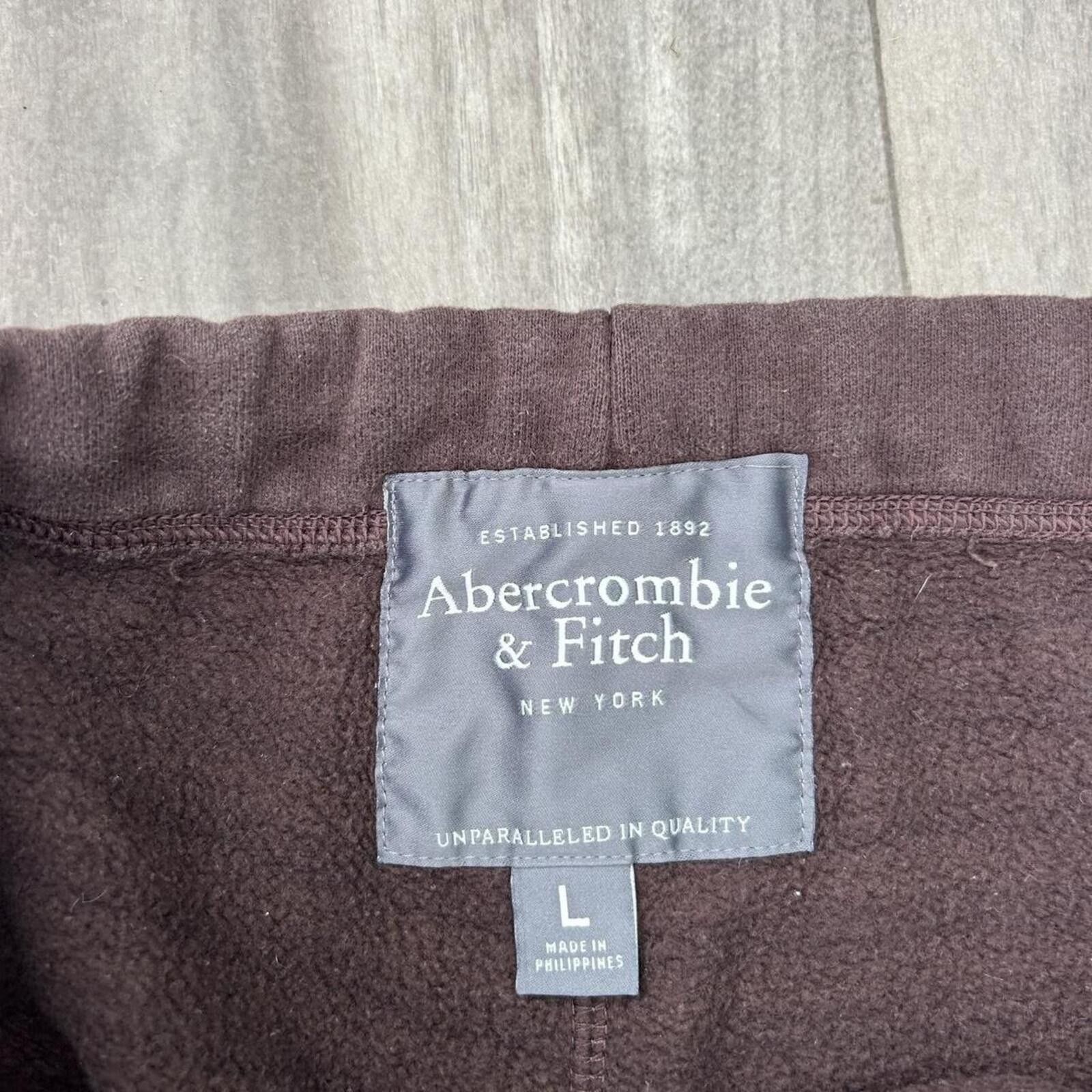 Abercrombie & Fitch Abercrombie & Fitch Women's Brown Joggers sweatpants Baggy Size 36" / US 14 / IT 50 - 5 Thumbnail
