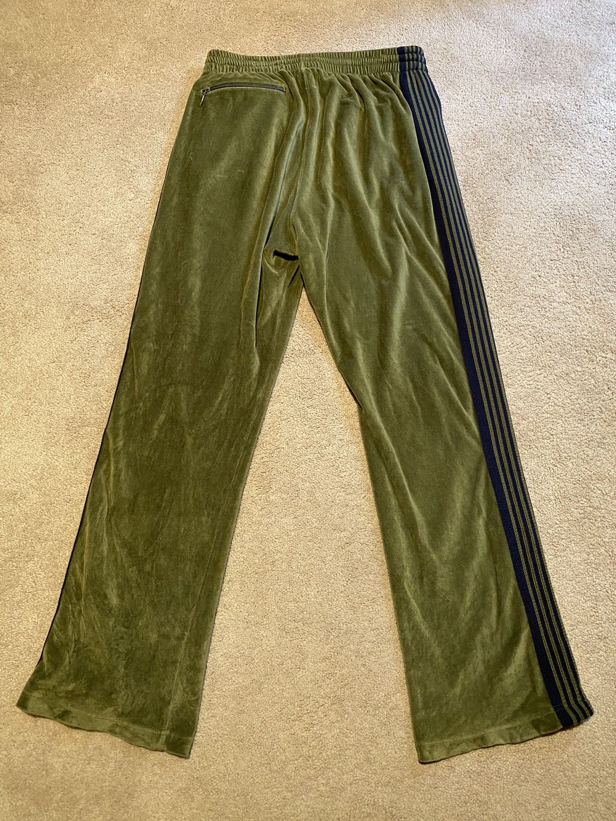 Needles Needles Narrow Velour track pants Size US 31 - 3 Thumbnail