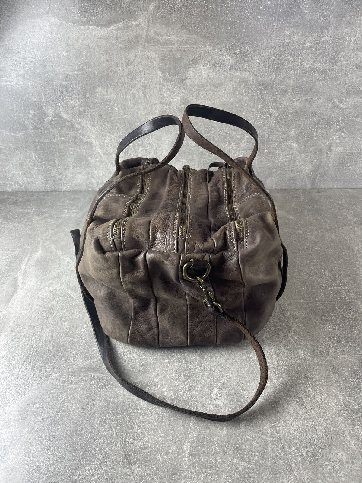 Genuine Leather Officine 11 Artisanal Handcraft Leather Shoulder Bag Size ONE SIZE - 1 Thumbnail