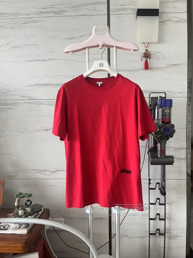 Loewe Loewe Short-sleeved top, deep red Size M / US 6-8 / IT 42-44 - 1 Thumbnail
