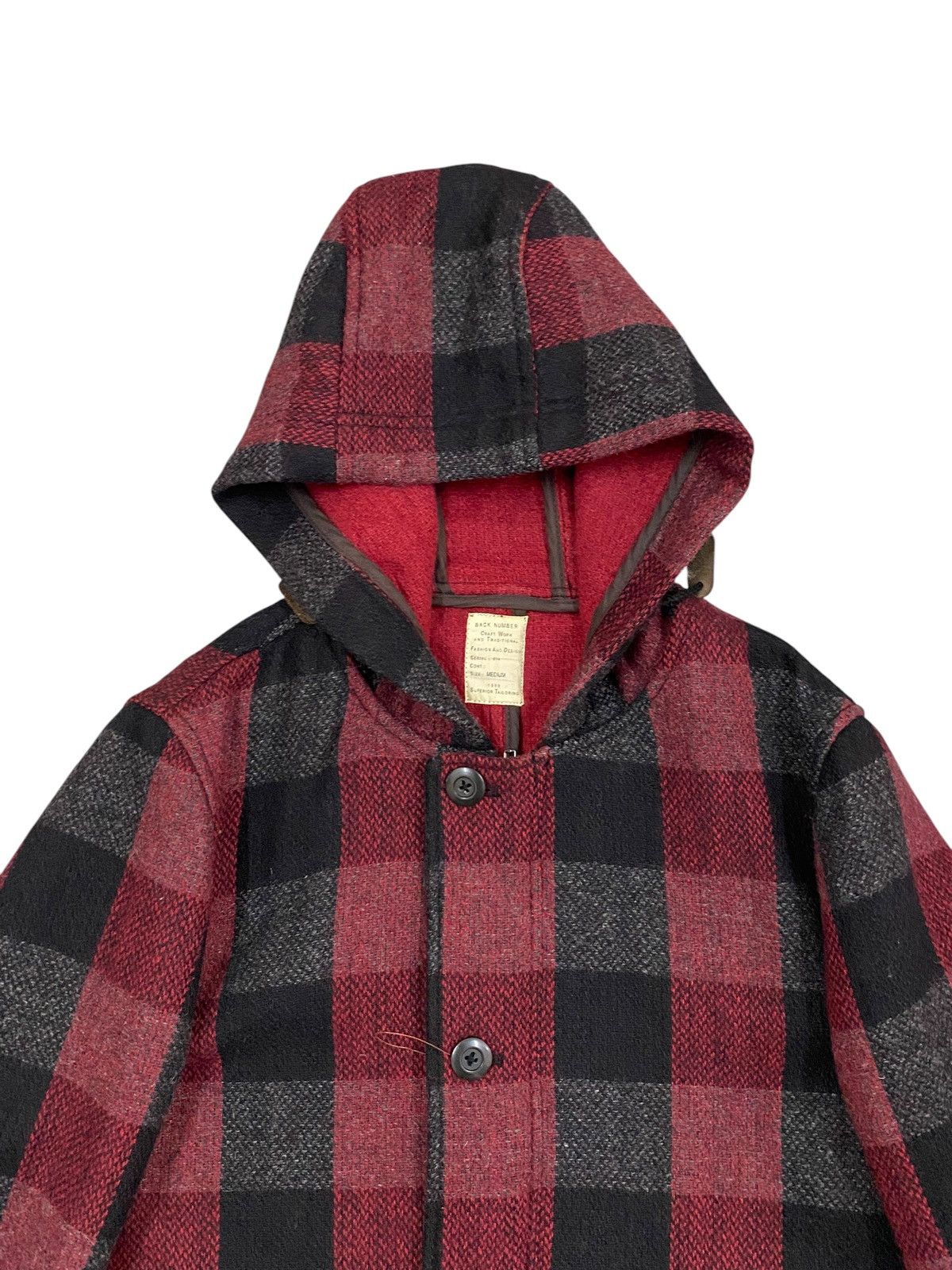 Japanese Brand Back Number Wool Jacket Superior Tailoring Size US M / EU 48-50 / 2 - 6 Thumbnail