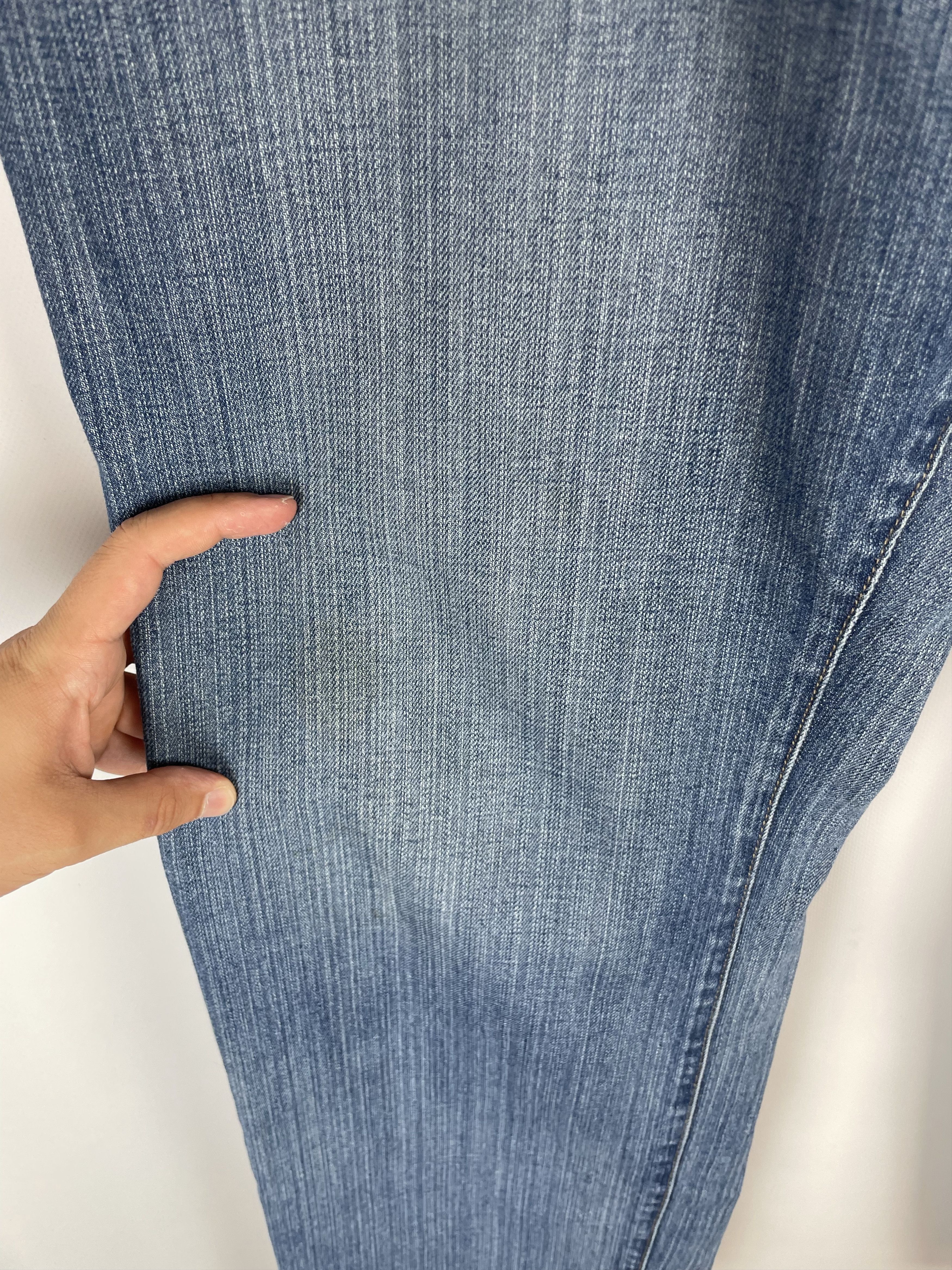 Vintage Yves Saint Laurent Vintage Jeans Denim Big Logo 90s Size US 36 / EU 52 - 8 Thumbnail