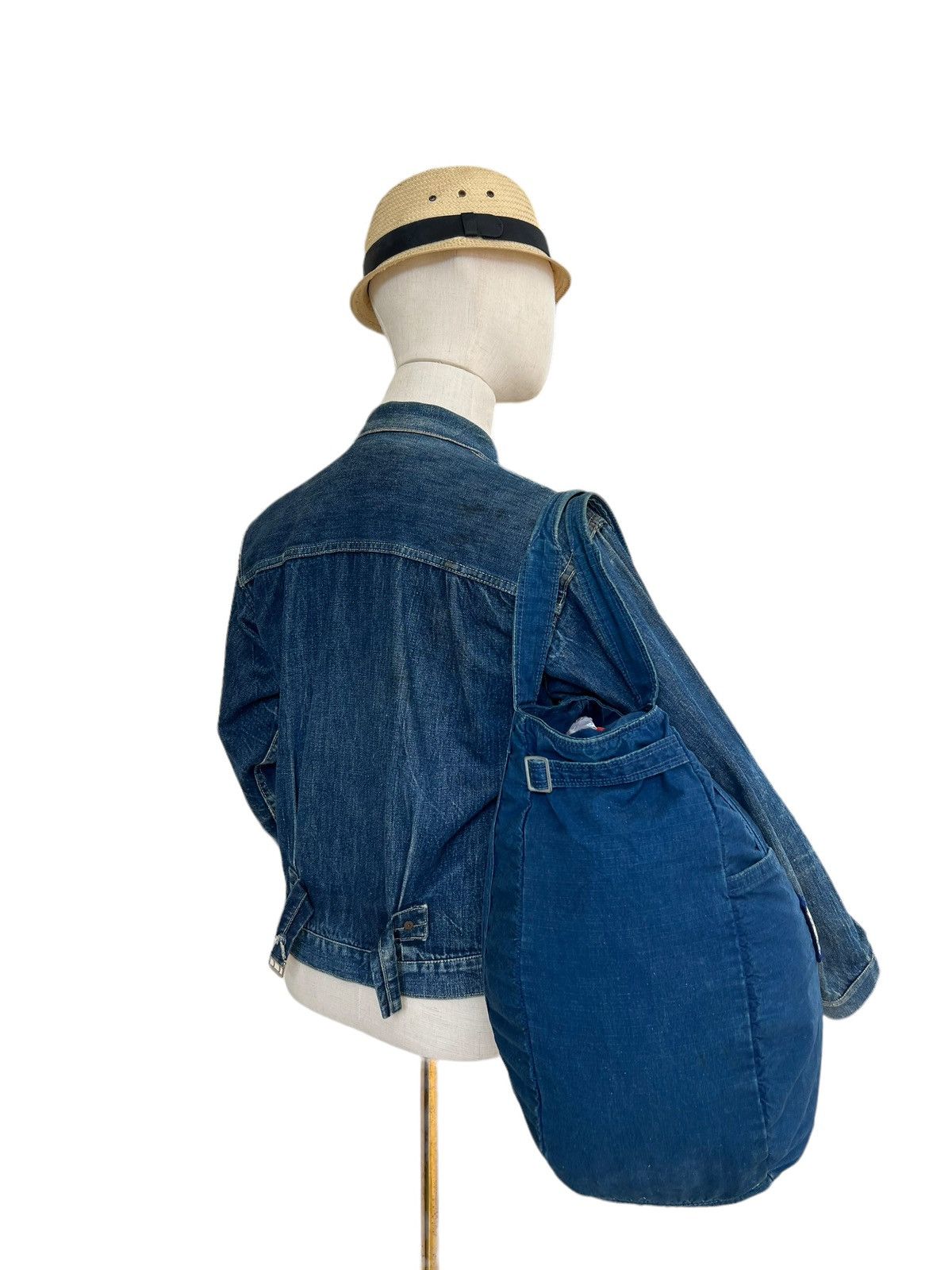 Porter Luggage Label RSPC Ripstop Indigo Combat Tropical Tote Bag Size ONE SIZE - 4 Thumbnail