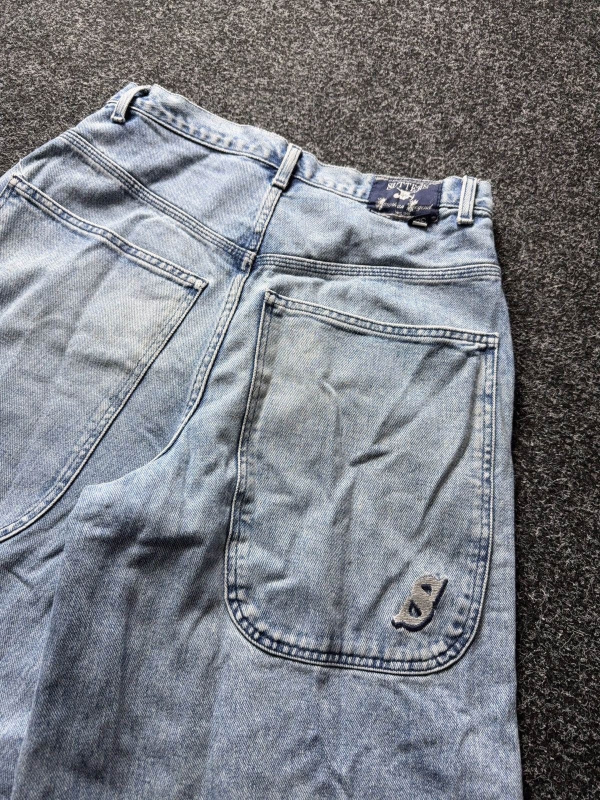 JNCO Vintage y2k ultra baggy wide leg SK8 00s JNCO Style jeans Size US 31 - 19 Thumbnail