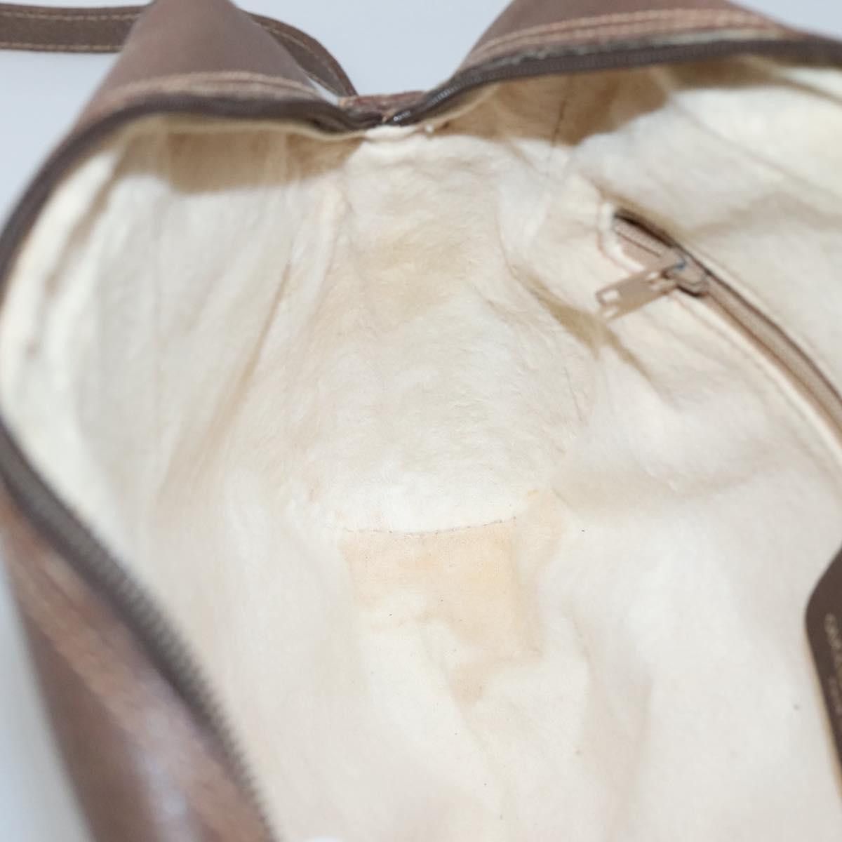 Gucci GUCCI GG Supreme Web Sherry Line Bag Pvc Beige Gold 56 02 Size ONE SIZE - 19 Thumbnail