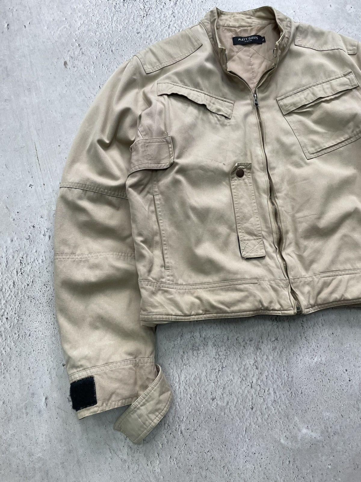 Issey Miyake Multipocket rare japanese cropped bomber issey miyake style Size US M / EU 48-50 / 2 - 2 Thumbnail