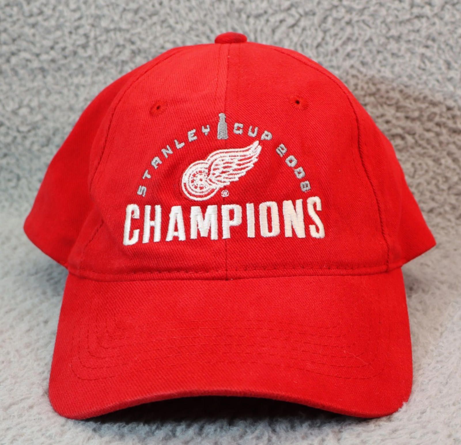 Other Detroit Red Wings Cap 2008 Stanley Champions Dad Hat Size ONE SIZE - 1 Thumbnail
