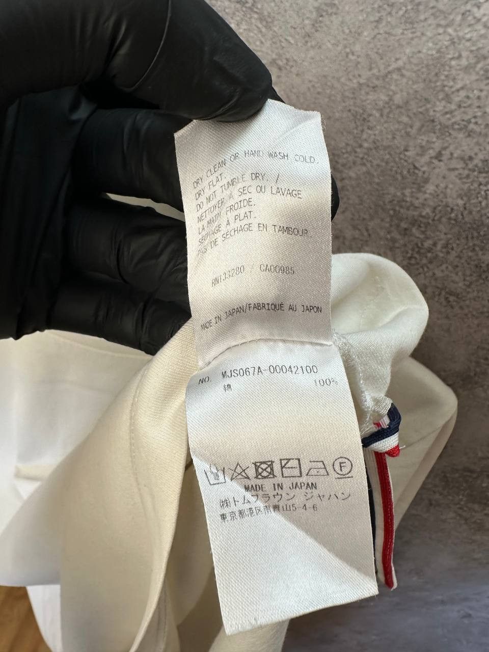 Thom Browne Thom Browne Crew Neck T-Shirt White Tee Shor Sleeve Size US M / EU 48-50 / 2 - 16 Thumbnail
