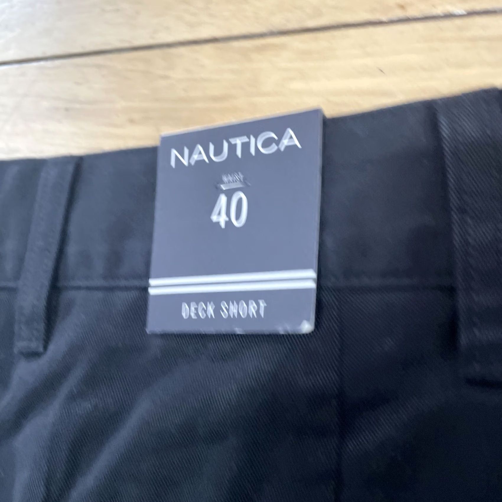 Nautica Nautica Deck Shorts Men 40W BG Blue Preppy Nautical Flat Chino 40x8 NEW 0 Size US 40 / EU 56 - 3 Thumbnail