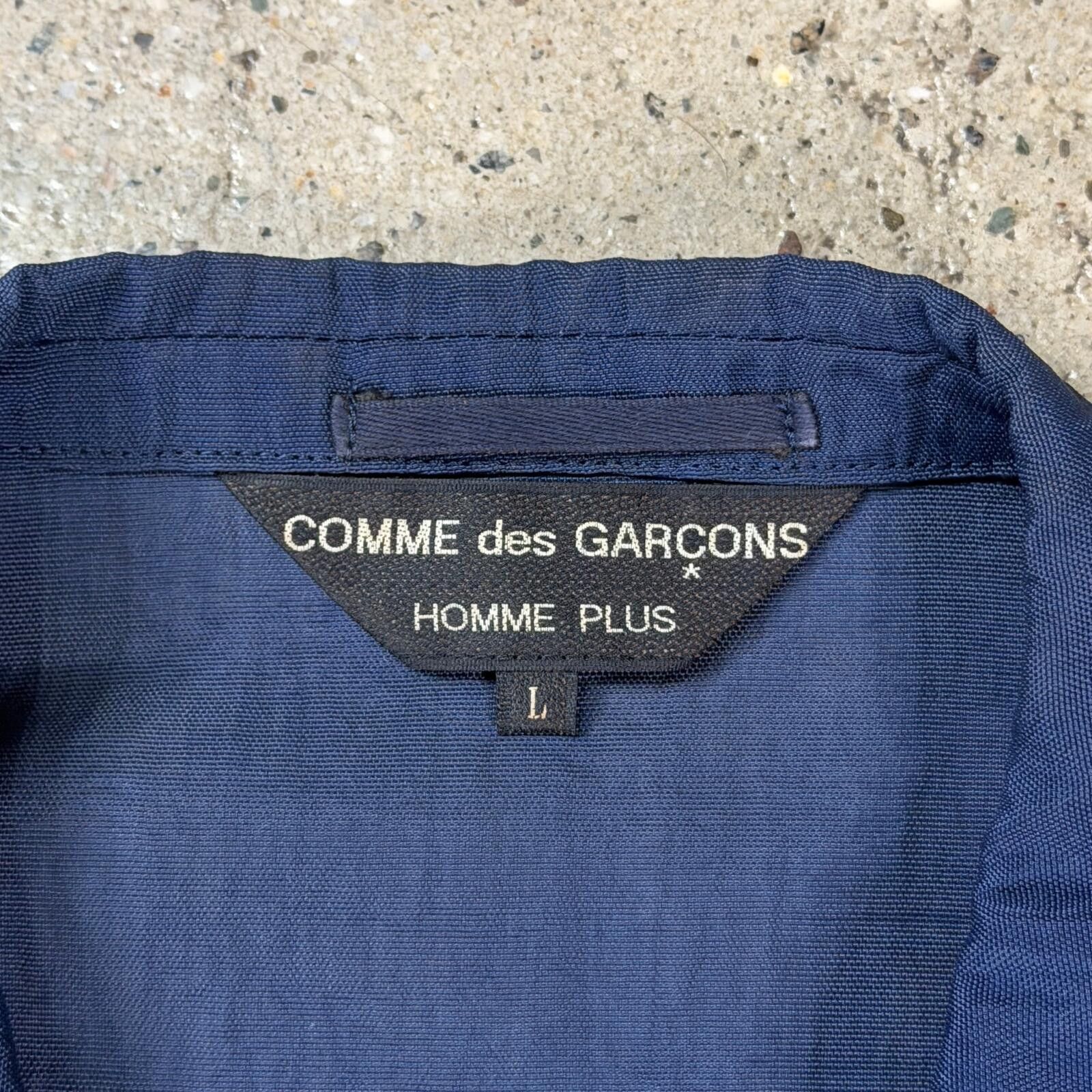 Comme des Garcons CDGH 1997 Nylon Zip Blazer Size US L / EU 52-54 / 3 - 8 Thumbnail