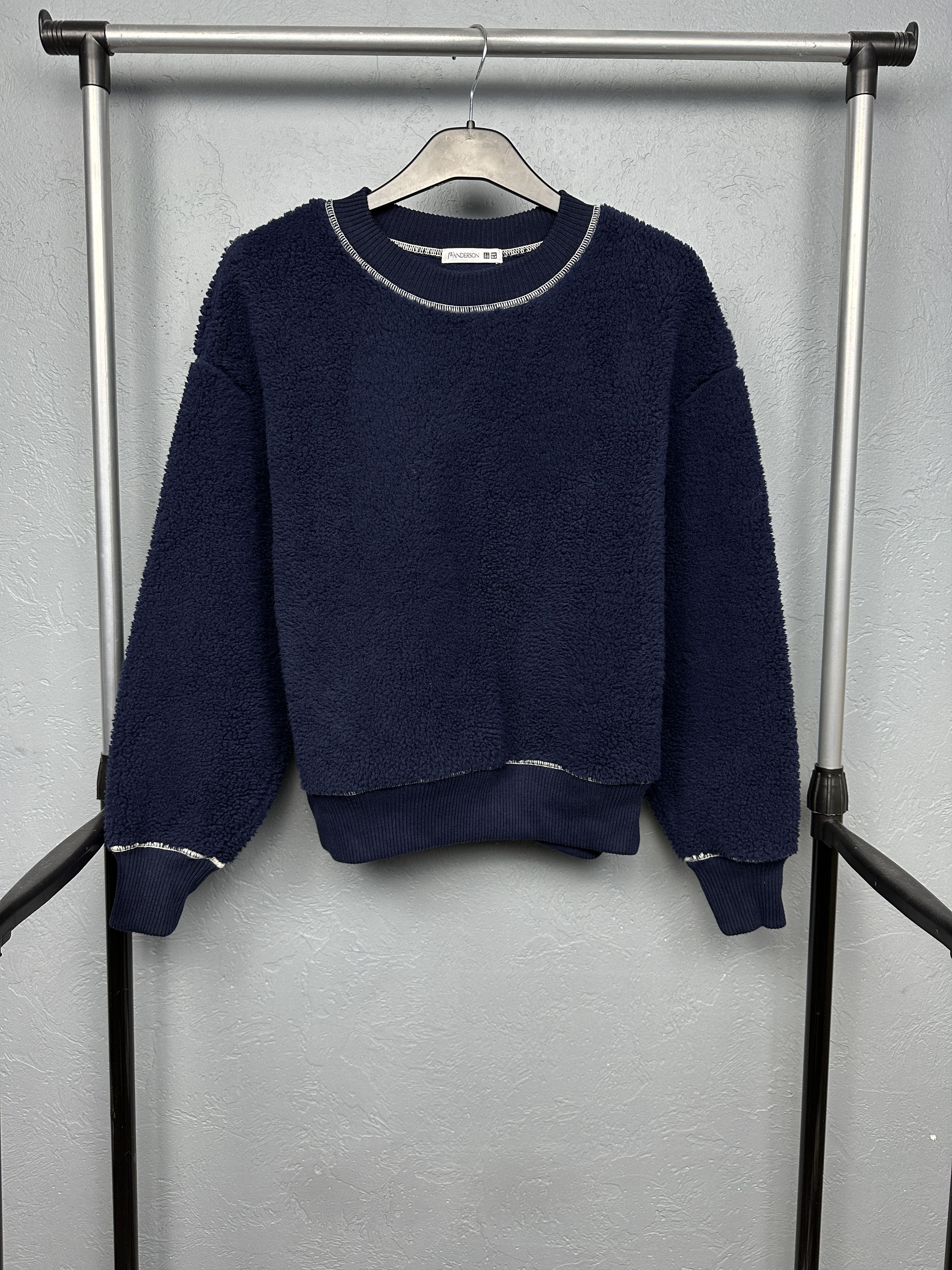 JW Anderson × Uniqlo J.W.Anderson x Uniqlo Sherpa Deep Pile Fleece Sweatshirt Size XS / US 0-2 / IT 36-38 - 1 Thumbnail