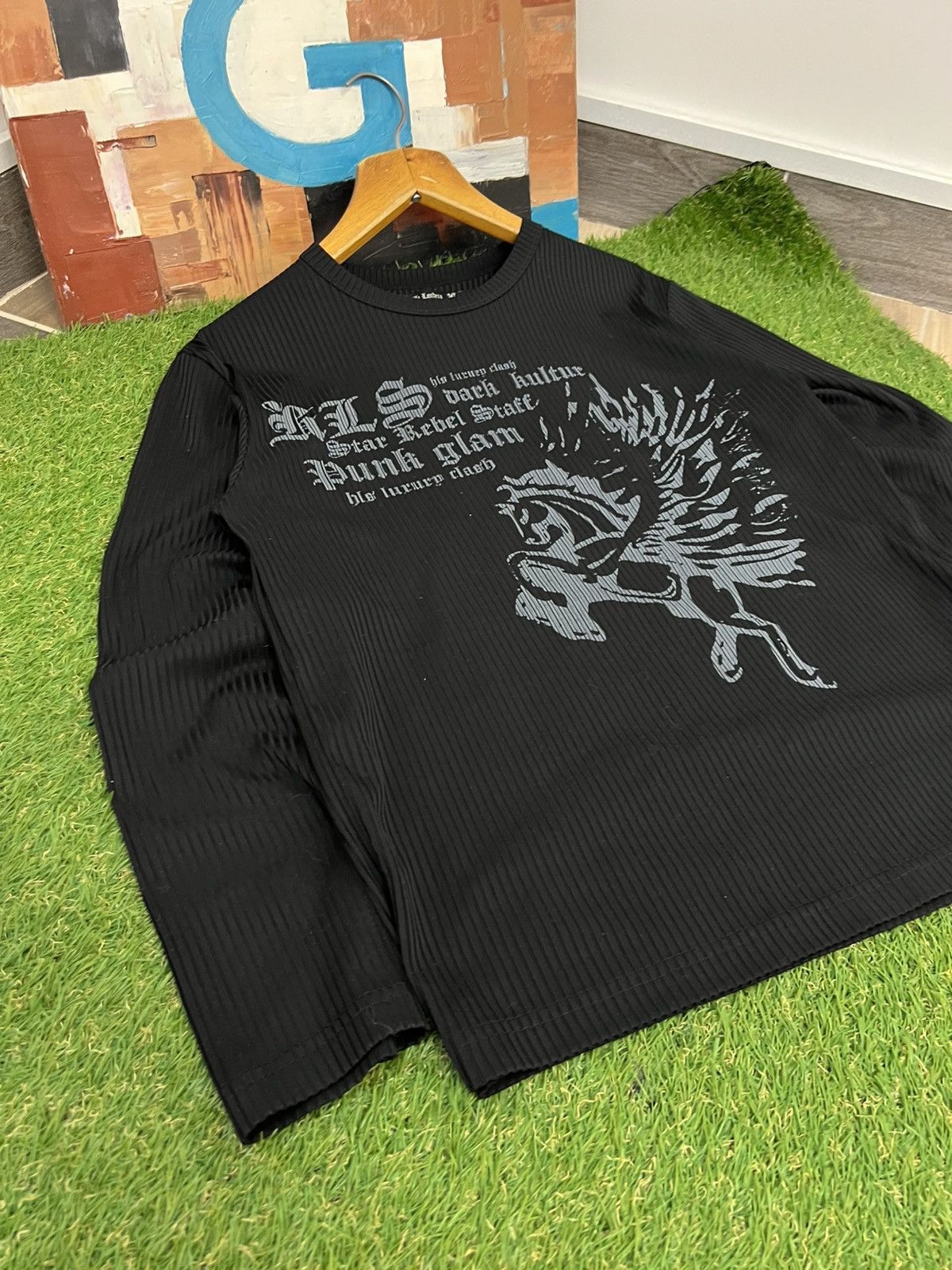 Hysteric Glamour Japan Y2K Hysteric Glamour Style Printed Long Sleeve T-Shirt Size US M / EU 48-50 / 2 - 5 Thumbnail