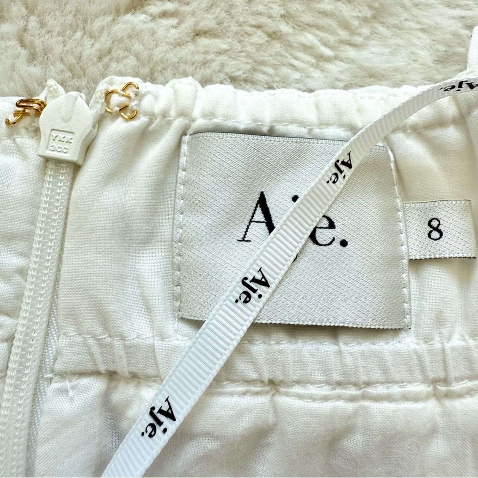 Aje NEW!!! AJE women white dress size 8 US Size M / US 6-8 / IT 42-44 - 9 Thumbnail