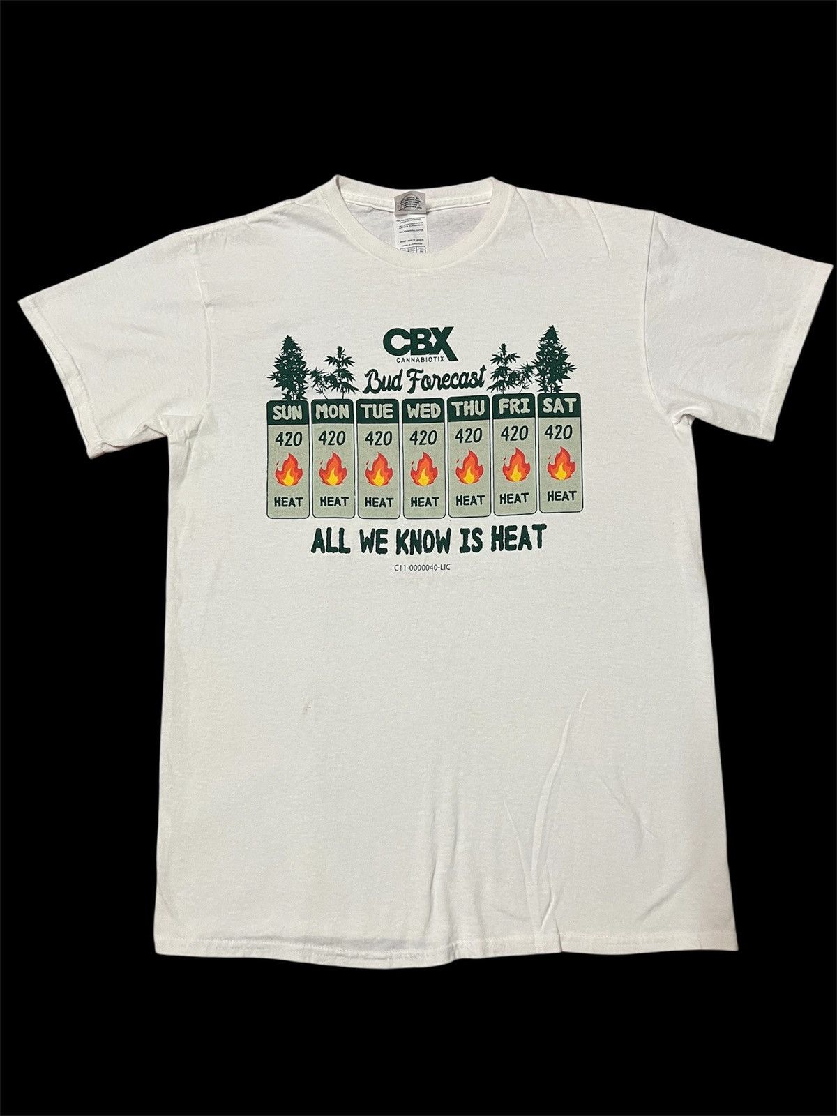 Vintage Cannabiotix Bud Forecast Tshirt Size US M / EU 48-50 / 2 - 1 Thumbnail