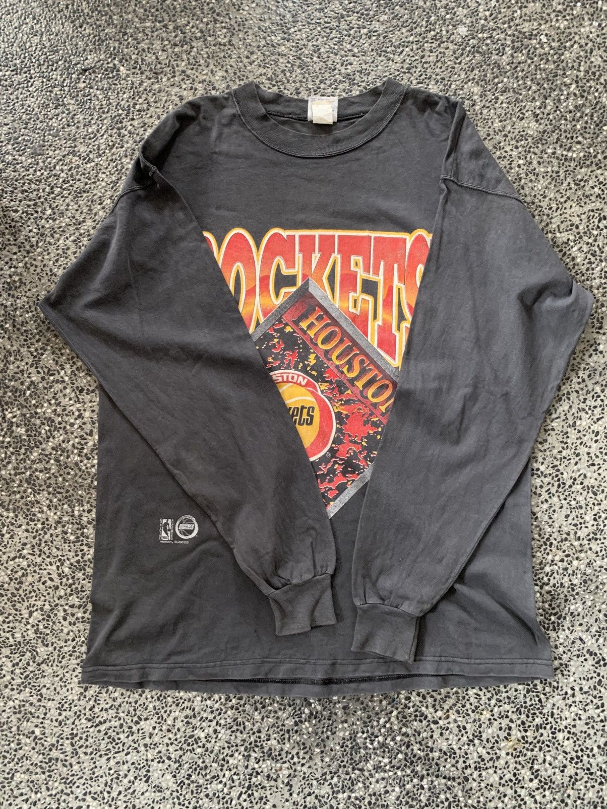 NBA Vintage Houston Rockets Basketball Team T shirt Size US XL / EU 56 / 4 - 13 Thumbnail