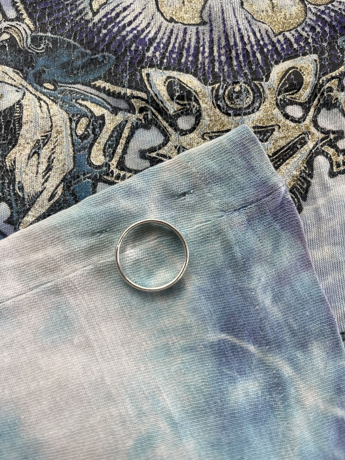 Band Tees Vintage ROBERT PLANT 1990’s tie-dye Tshirt Size US L / EU 52-54 / 3 - 13 Thumbnail