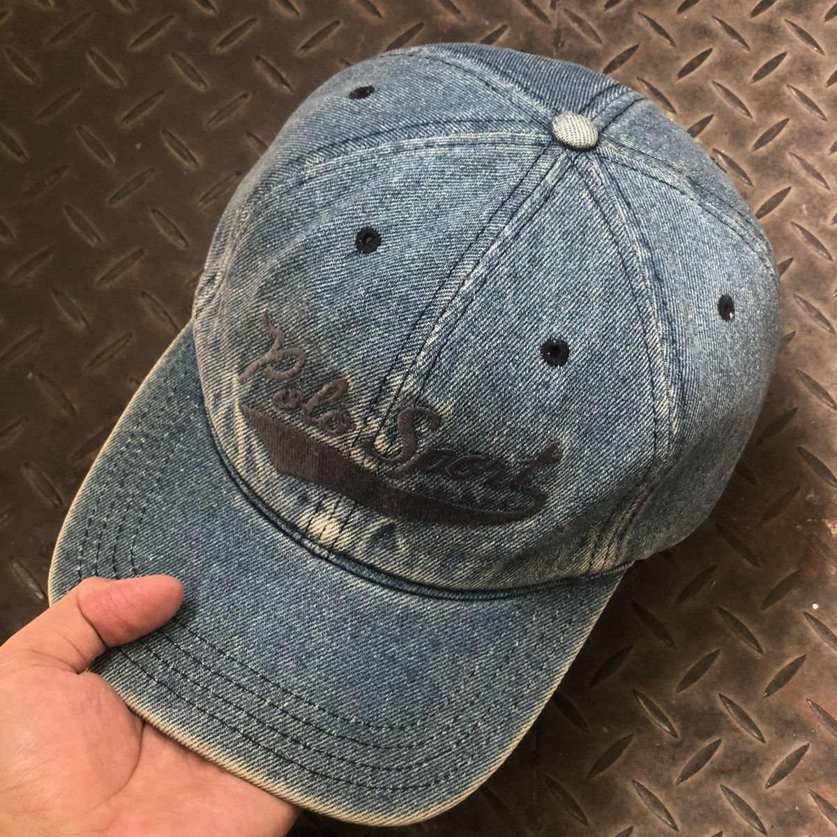 帽子 POLO SPORT RALPH LAUREN DENIM CAP 90s 00 Rare Vintage 90s Polo Sport Ralph Lauren Denim Hat