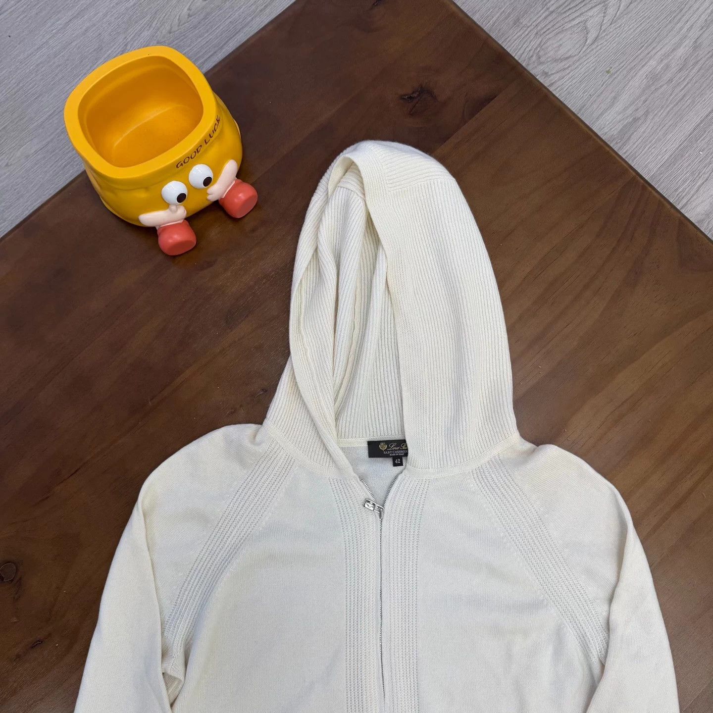 Loro Piana Loro Piana Cashmere Zip Jacket 42 dbk Near Mint Size M / US 6-8 / IT 42-44 - 3 Thumbnail