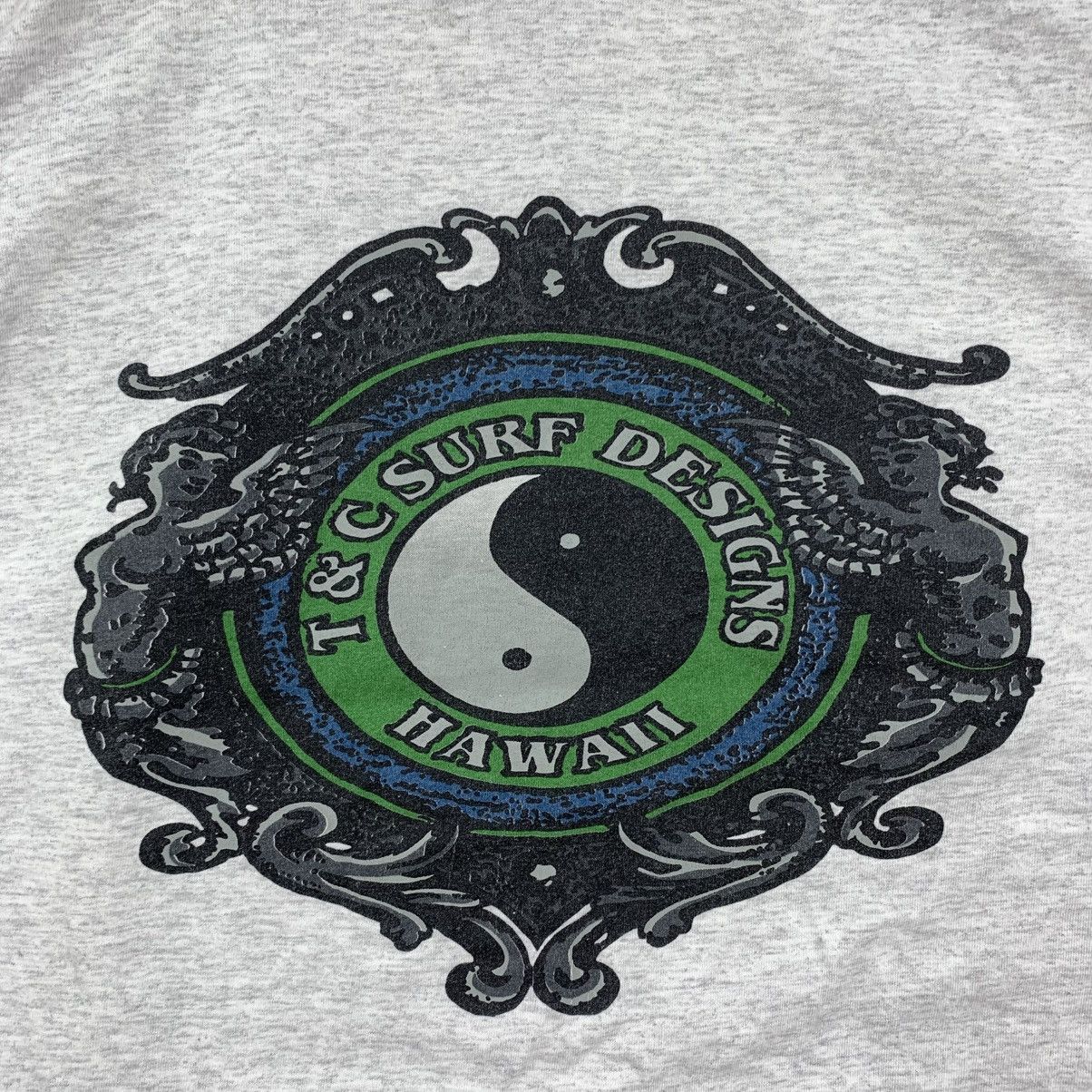 Vintage Vintage 90s T&C Town And Country USA Design Hawaii Tshirt Size US M / EU 48-50 / 2 - 3 Thumbnail