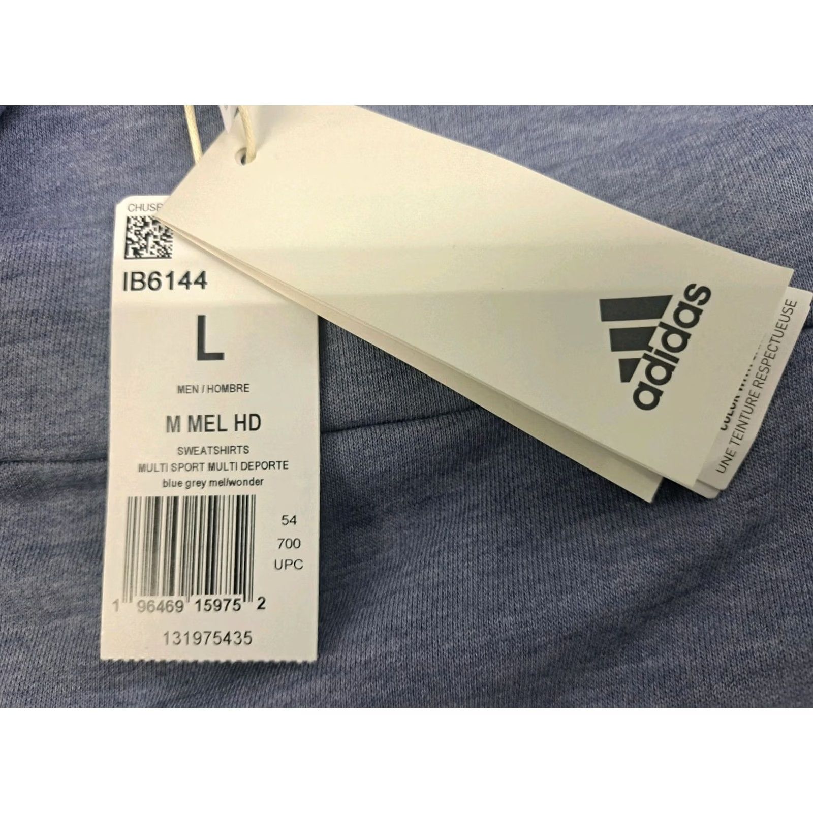 Adidas adidas Womens Wonder Long Sleeve Hoodie Shirt Blue/Grey L Size L / US 10 / IT 46 - 6 Thumbnail