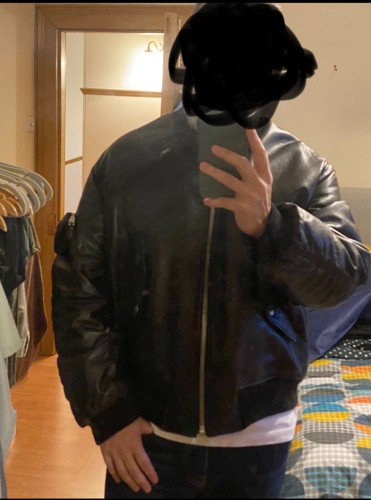 Prada Prada Leather Bomber Jacket Size US M / EU 48-50 / 2 - 17 Thumbnail