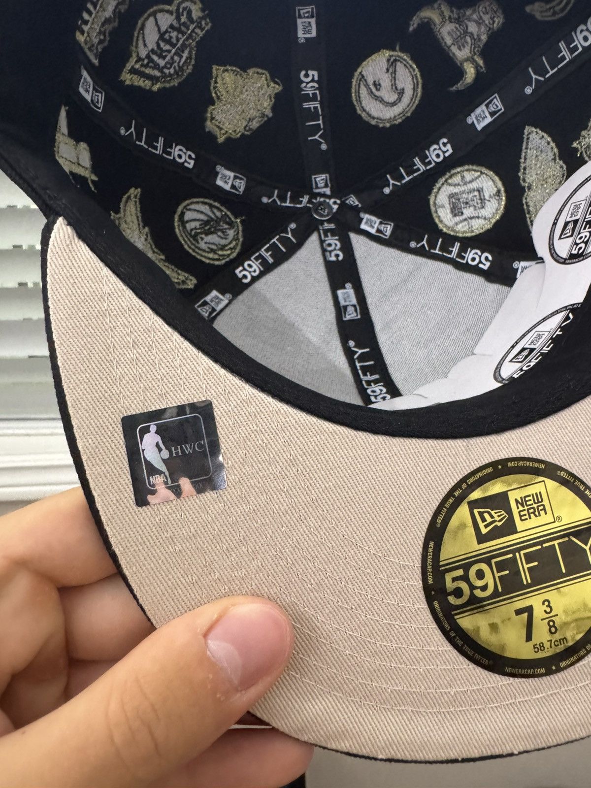 NBA × October's Very Own OVO NBA Team Icons New Era 59 Fifty Size ONE SIZE - 4 Thumbnail
