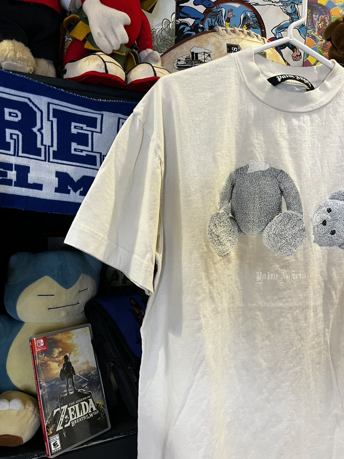 Palm Angels Palm Angels Cream Tee w/ Ice Teddy Bear $450 Retail Size US M / EU 48-50 / 2 - 5 Thumbnail