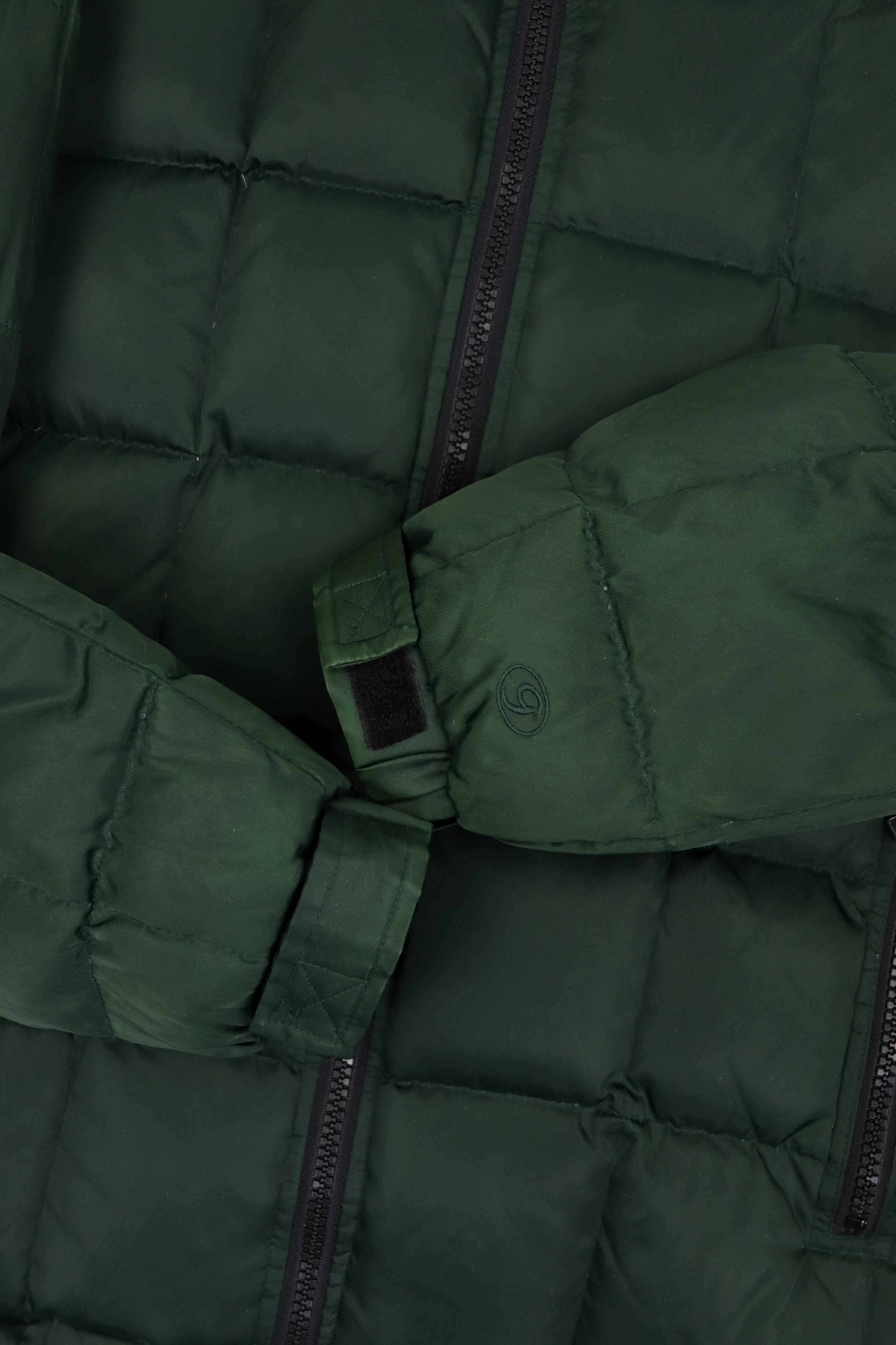 Gap Gap Vintage Green Nylon 3D Panels Quilted Puffer Down Jacket Size US M / EU 48-50 / 2 - 7 Thumbnail