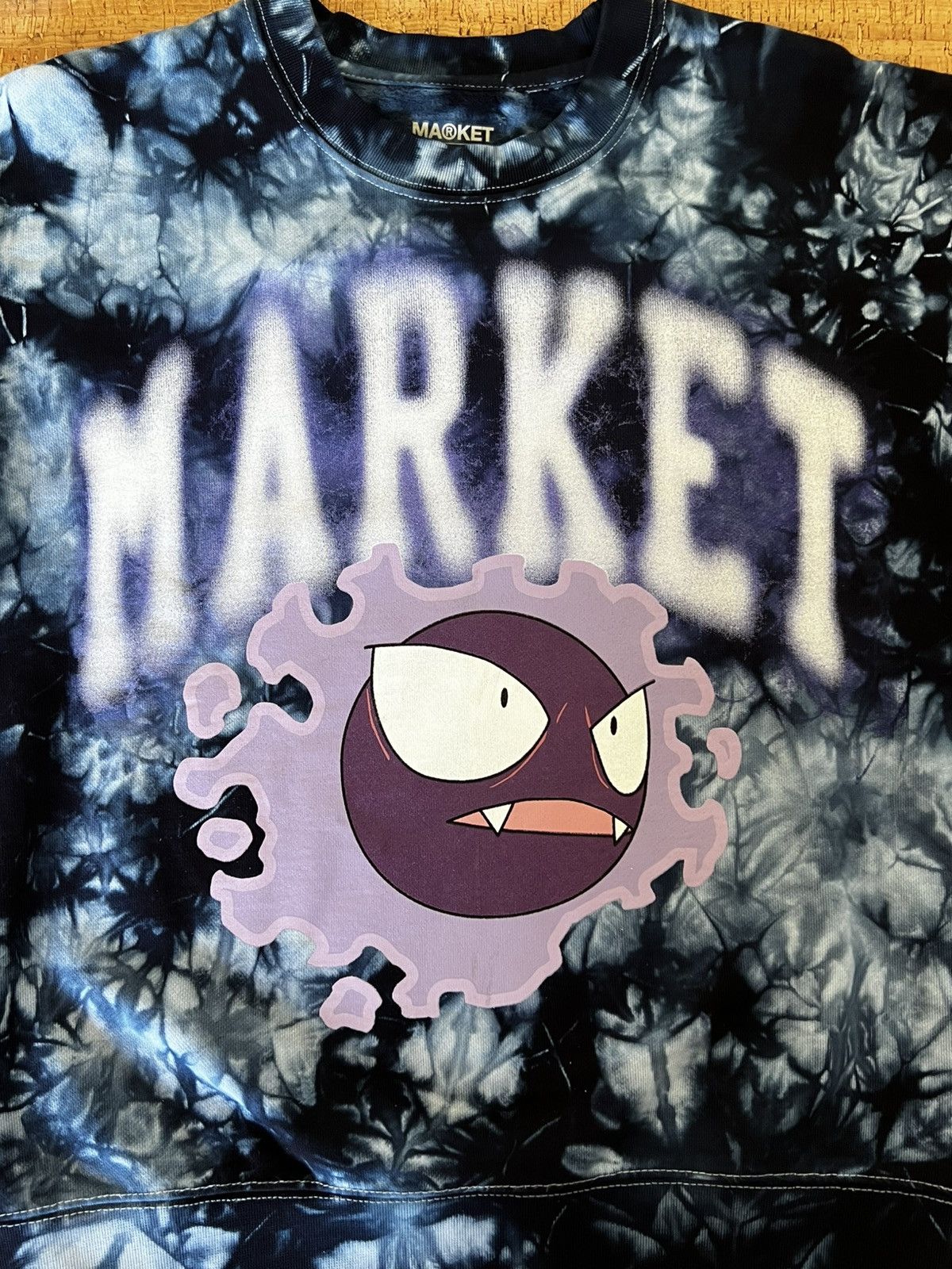 Market × Pokemon 👻 Market x Pokemon - Gastly Tie Dye Crewneck | Medium - NEW Size US M / EU 48-50 / 2 - 2 Thumbnail