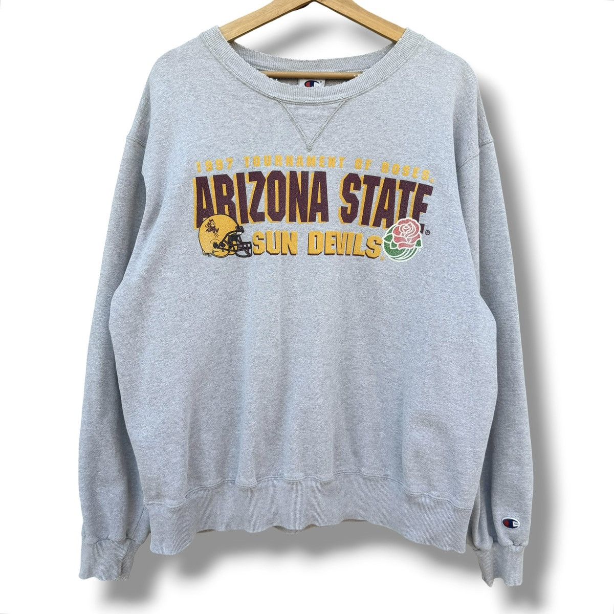 Champion Vintage Champion 1997 Rose Bowl Arizona State Sweatshirt Size US XL / EU 56 / 4 - 1 Thumbnail