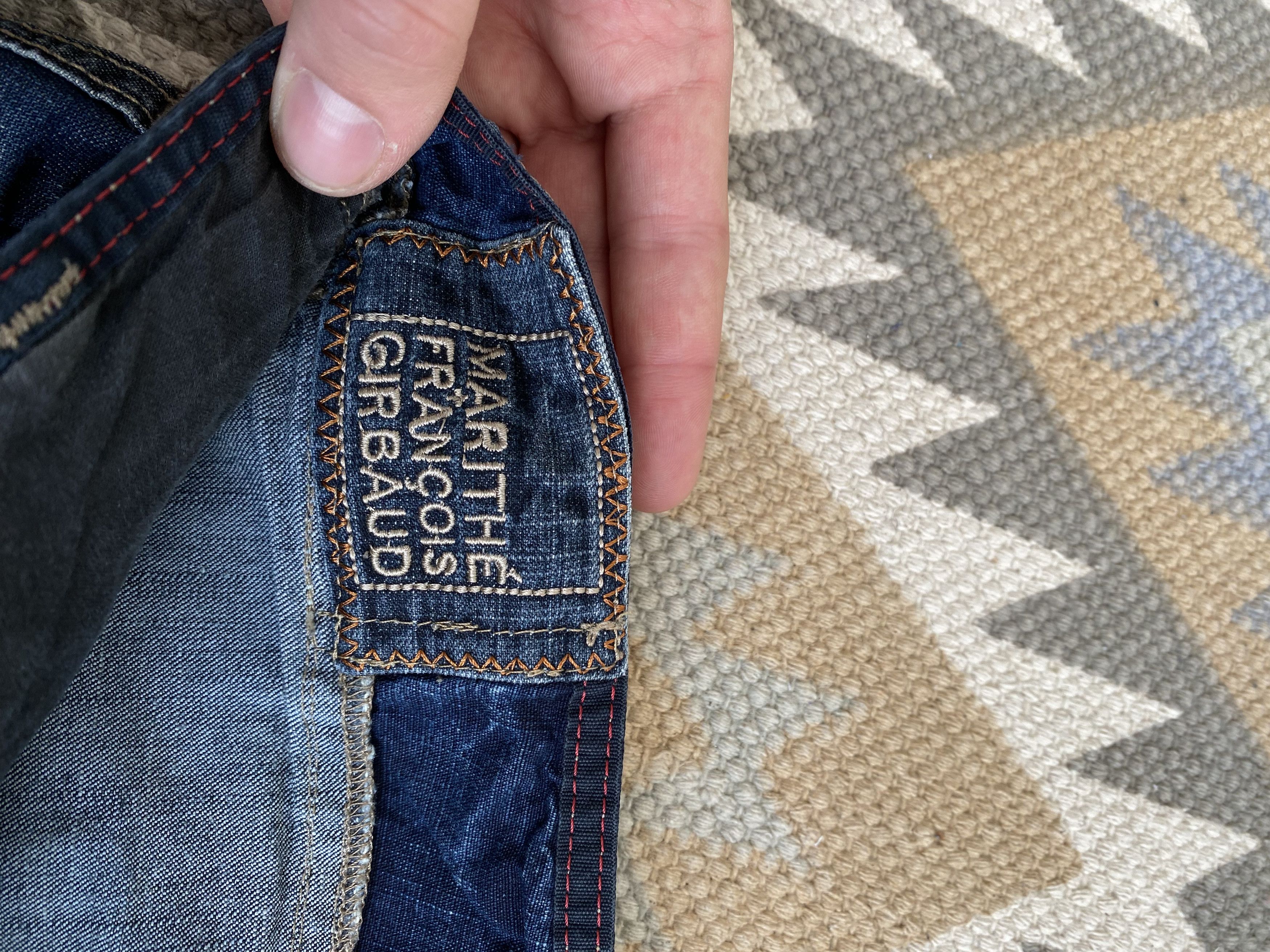 Marithe + Francois Girbaud Marithe Francois Girbaud Avant Garde Denim Slim Jeans Size 28" / US 6 / IT 42 - 11 Thumbnail
