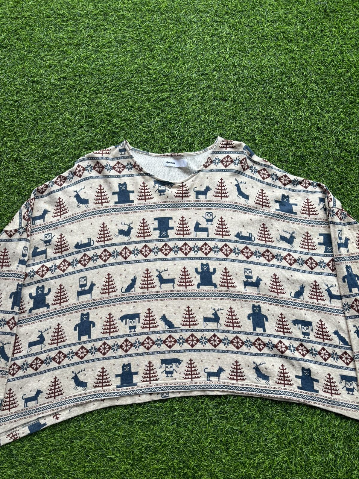 Ne-Net Ne-Net Issey Miyake Full Print Longsleeve Size ONE SIZE - 2 Thumbnail