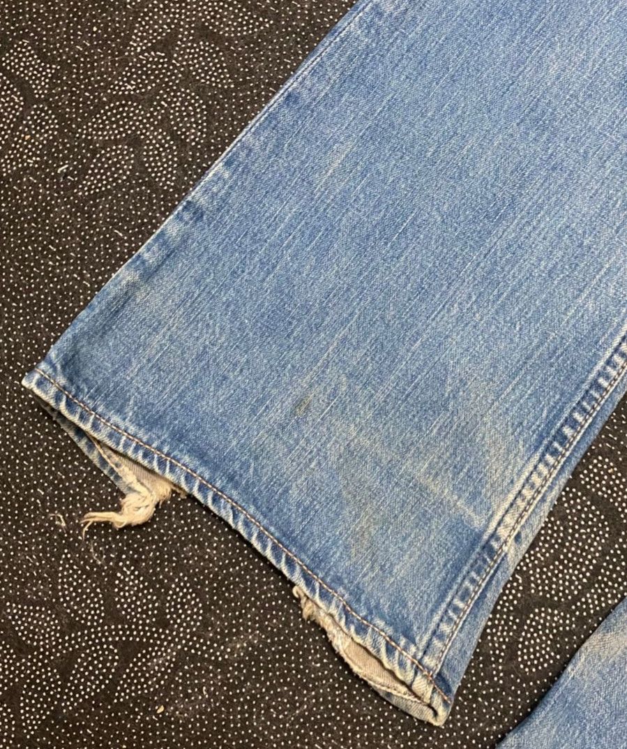 If Six Was Nine 💥FLARE💥VINTAGE MOUSSY JEANS BUSHPANT DISTRESSED DENIM Size US 28 / EU 44 - 10 Thumbnail