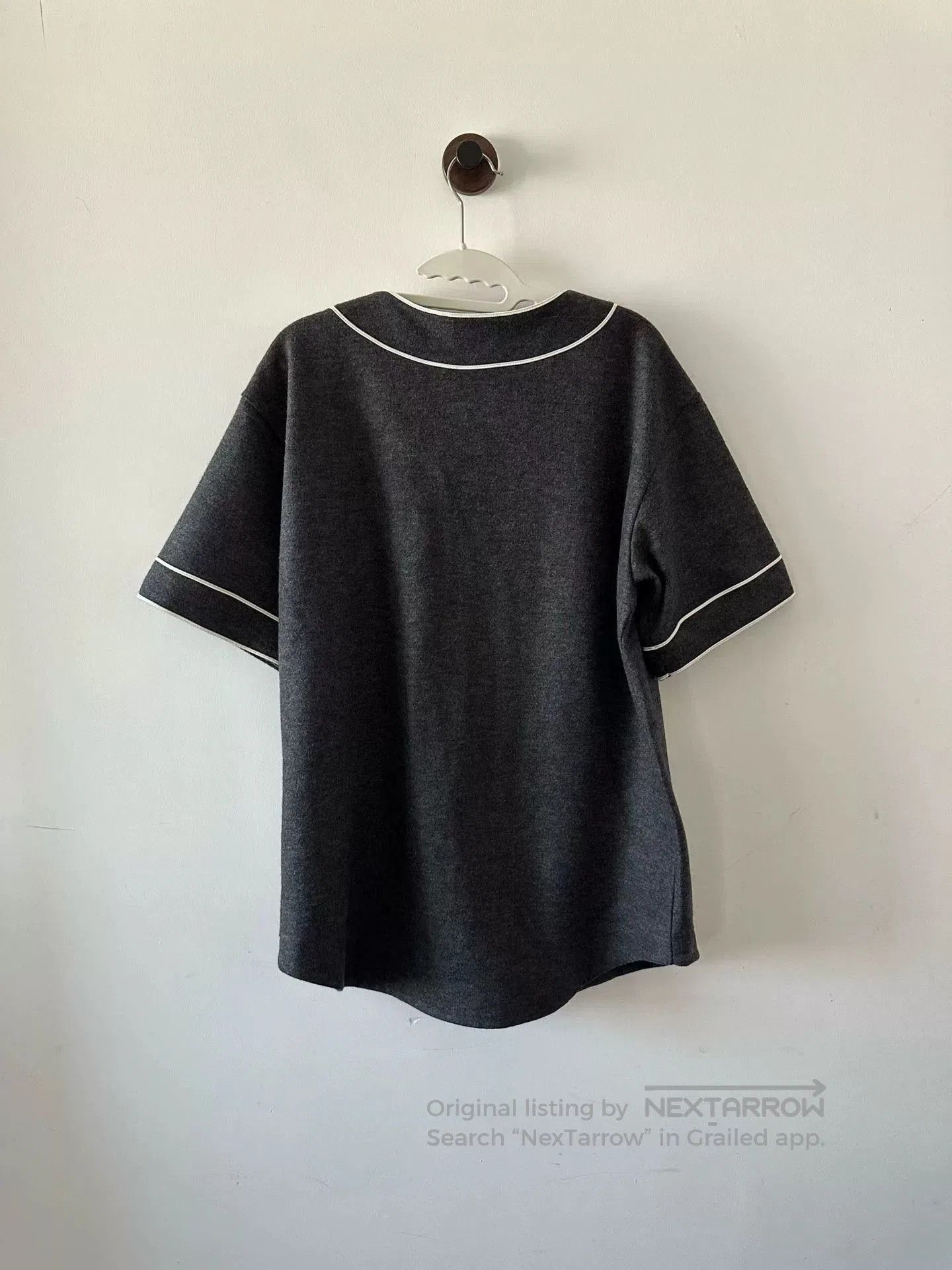 Dior Dior Logo Embroidery Short-Sleeve Baseball Shirt. Size US M / EU 48-50 / 2 - 2 Thumbnail