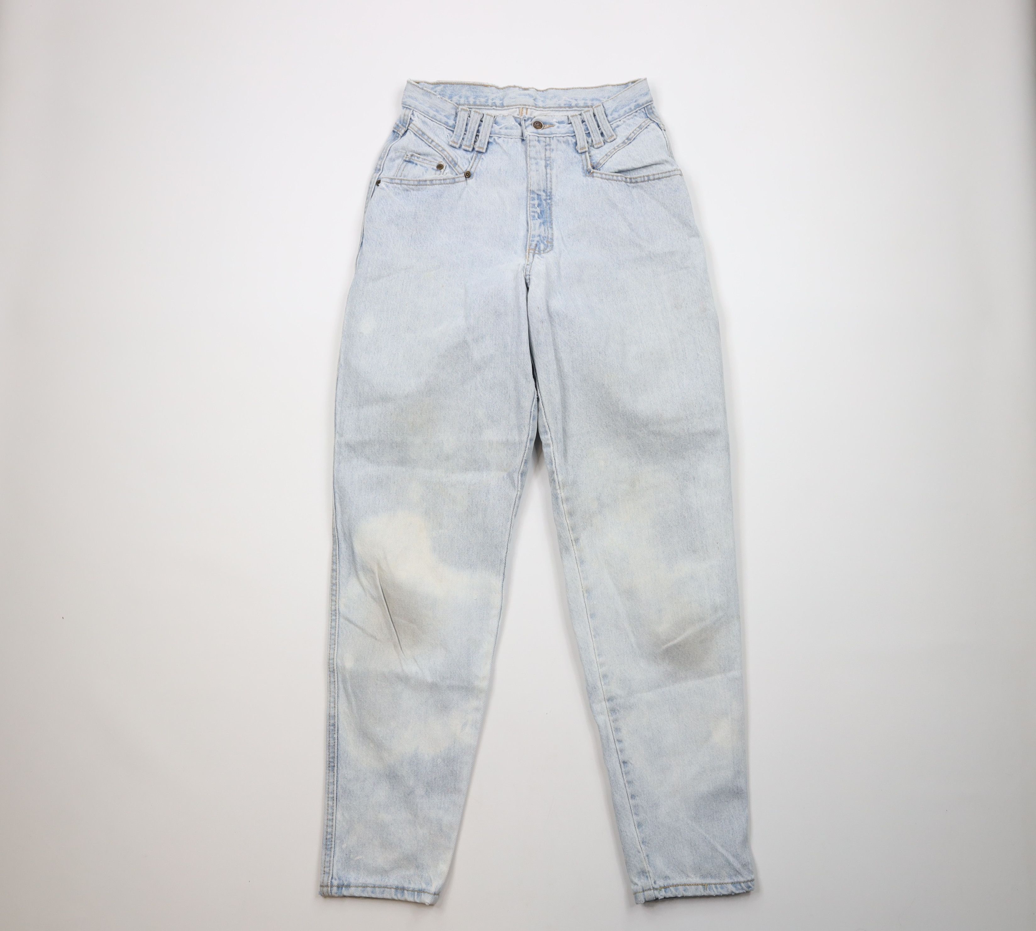 Vintage Vintage 90s Streetwear Tapered Leg Denim Jeans Pants Blue Size 32" / US 10 / IT 46 - 1 Thumbnail