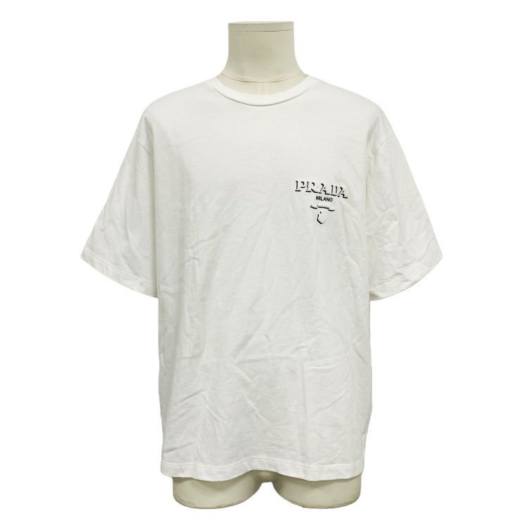 Prada Prada Logo Short Sleeve T-Shirt Size XL Size US XL / EU 56 / 4 - 1 Thumbnail