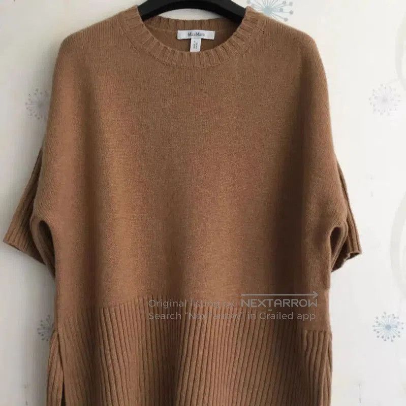 Max Mara MaxMara Camel Cashmere Sweater for Women . Size XS / US 0-2 / IT 36-38 - 7 Thumbnail