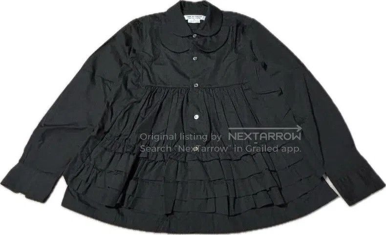 Comme des Garcons Comme Des Garcons Black shirt top Size S / US 4 / IT 40 - 1 Thumbnail