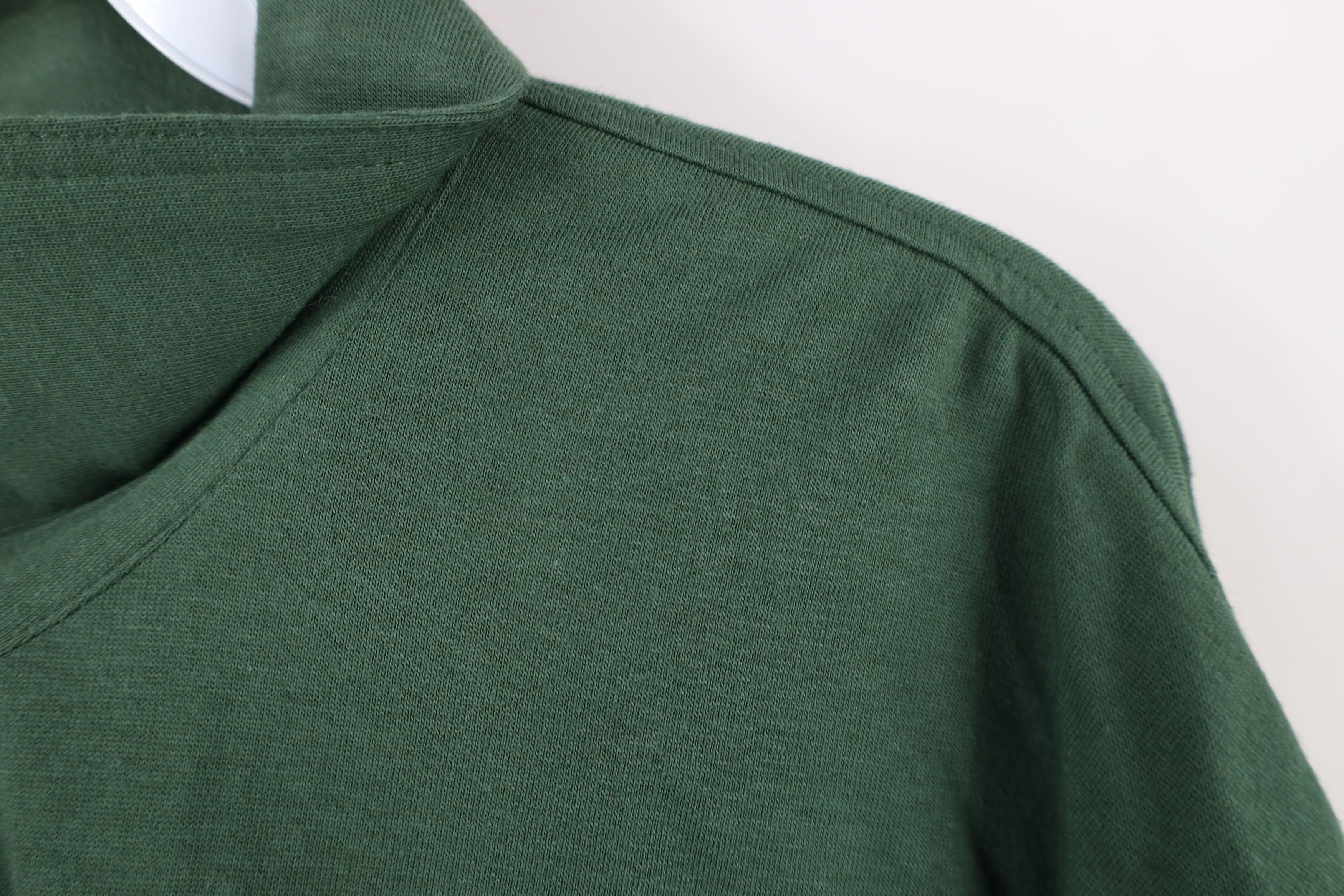 Vintage Deadstock Vintage 90s Streetwear Pullover Polo Shirt Green Size US XXL / EU 58 / 5 - 5 Thumbnail
