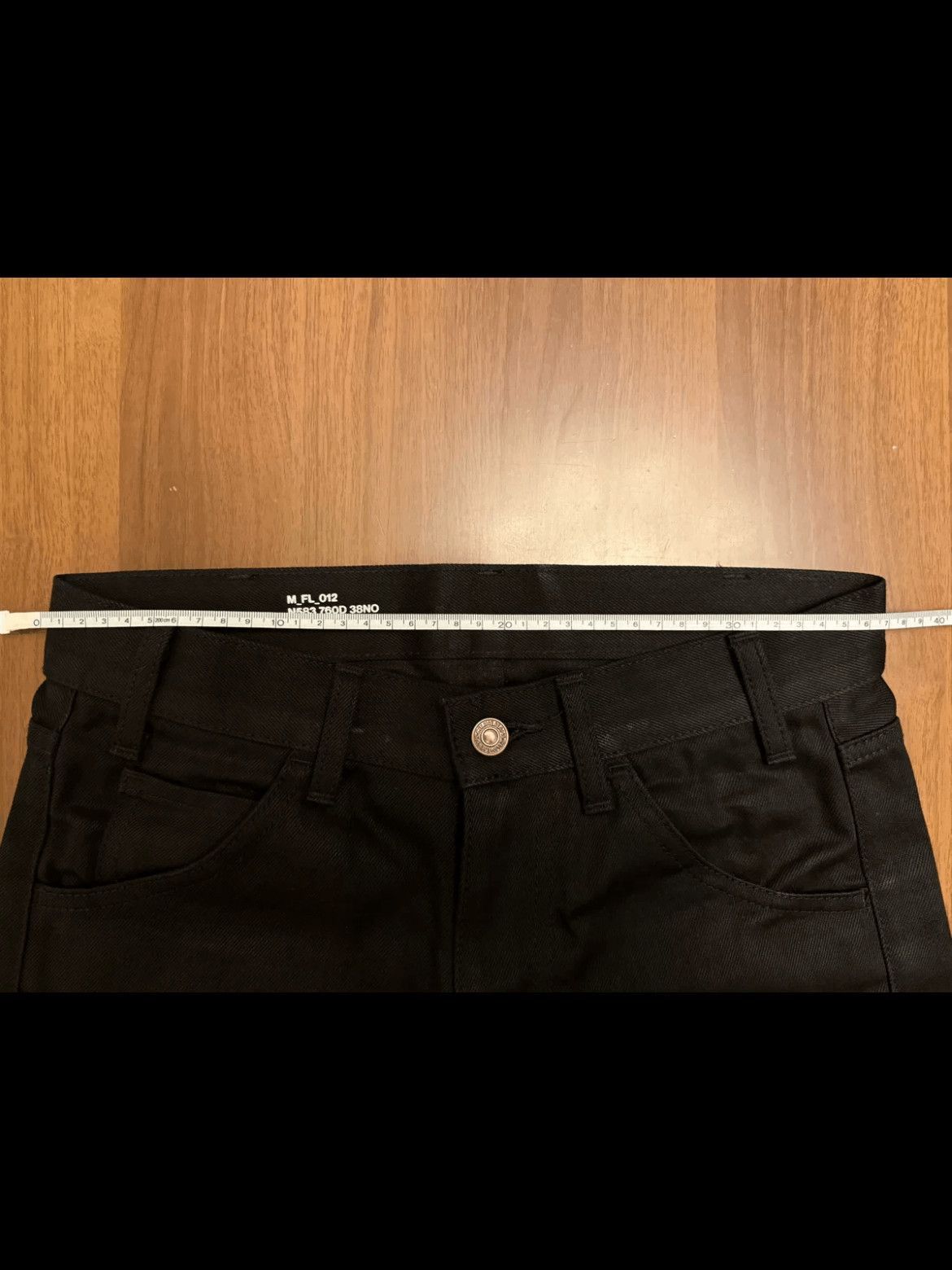 Celine Sz 27 Celine 21AW Runway Distressed Bell Bottom Denim-2507 Size US 27 - 5 Thumbnail