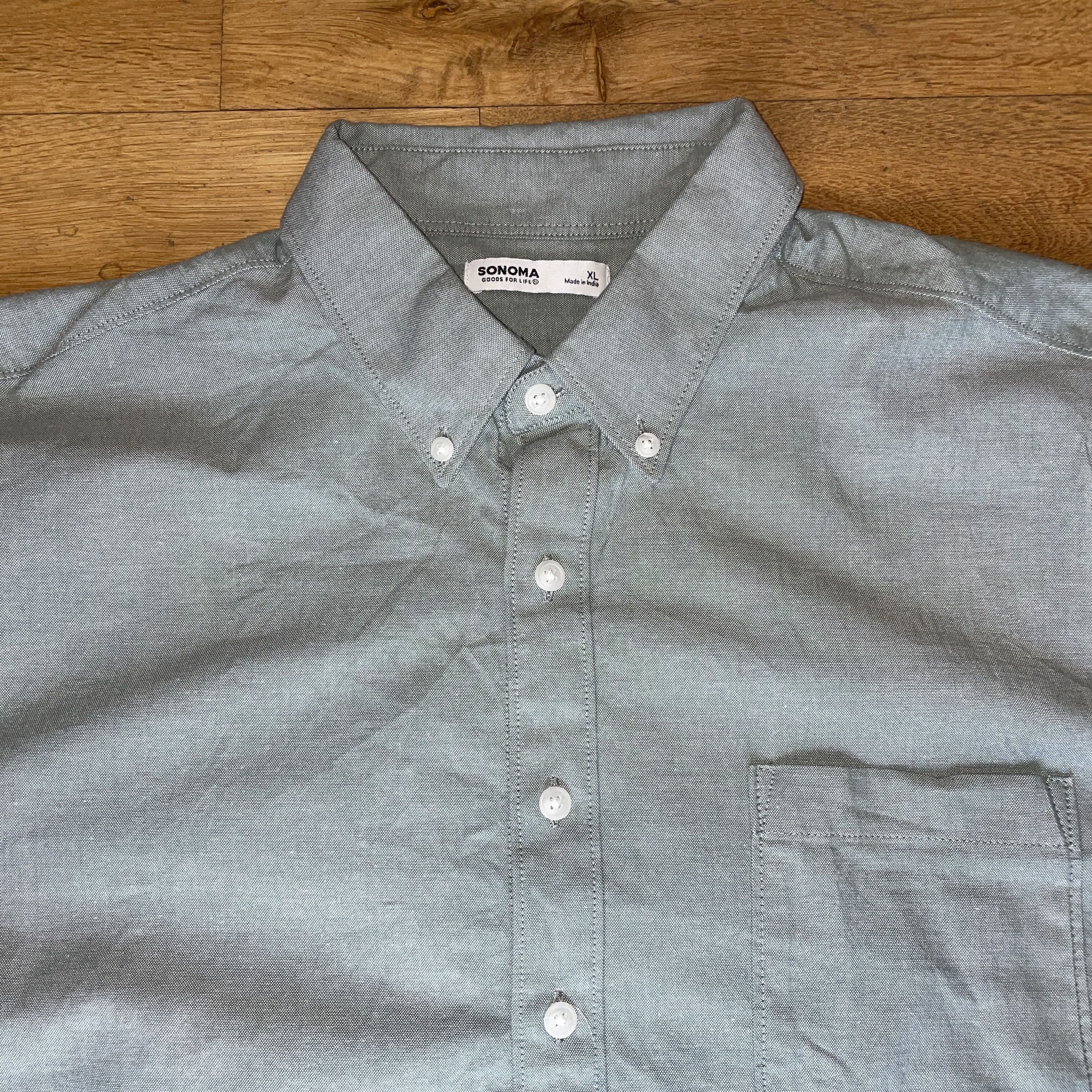 Sonoma Sonoma Men's Elegant Cotton Short Sleeve Shirt Size L Size US L / EU 52-54 / 3 - 3 Thumbnail