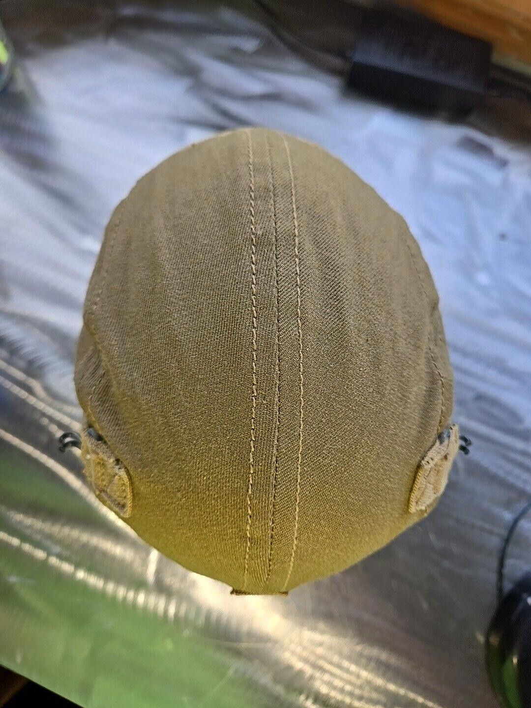 Designer WW2 US Army Air Force Flight Helmet A-9 Size Medium Size ONE SIZE - 5 Thumbnail
