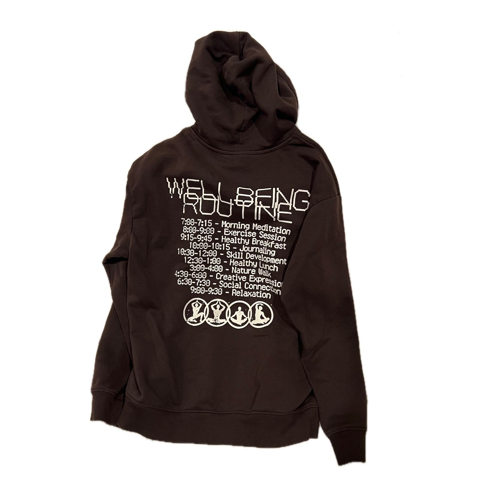 H&M H&M Loose Fit Pullover Black Hoodie Mens Large Size US L / EU 52-54 / 3 - 2 Thumbnail