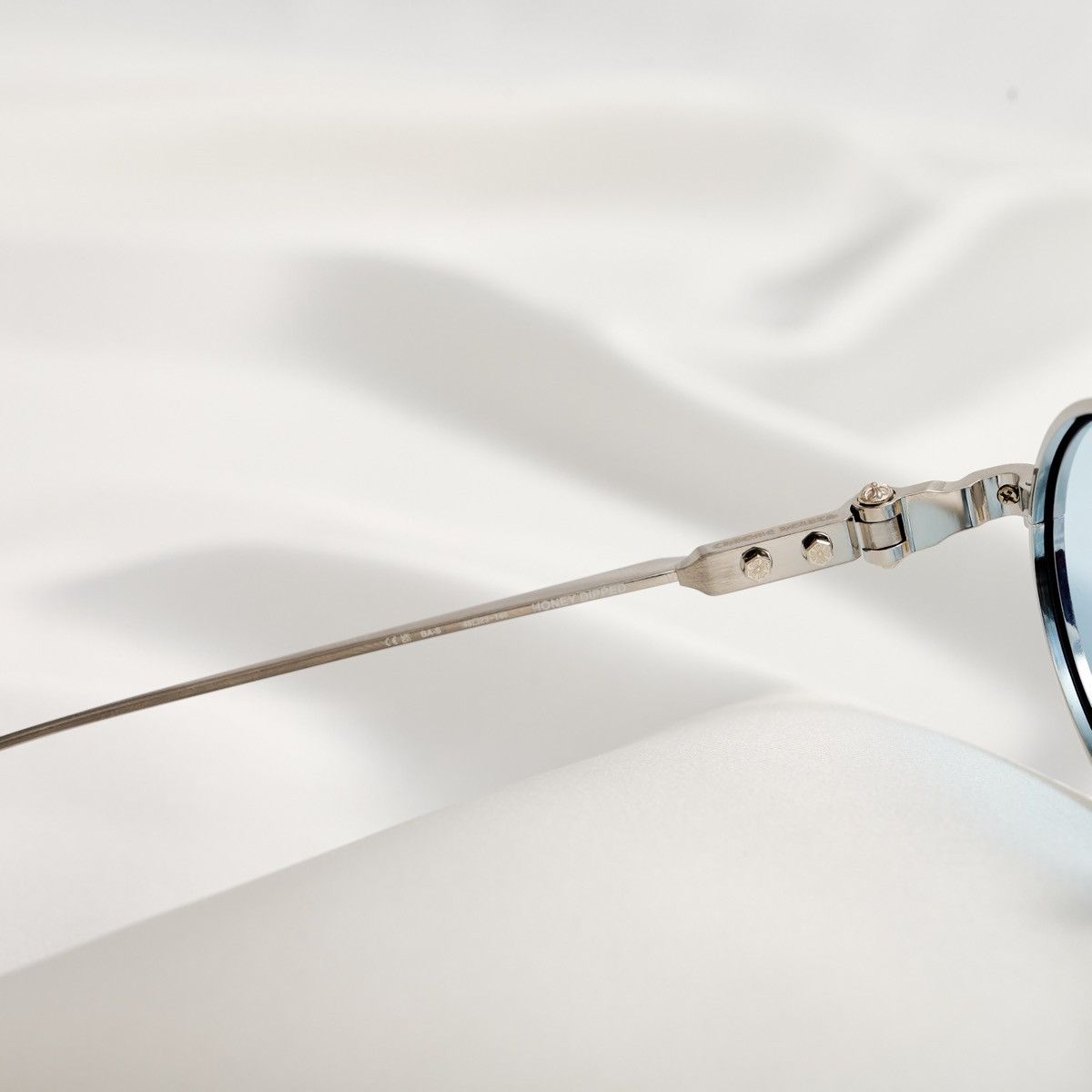 Chrome Hearts CHROME HEARTS HONEY DIPPED BRUSHED ALLOY SUNGLASSES Size ONE SIZE - 5 Thumbnail