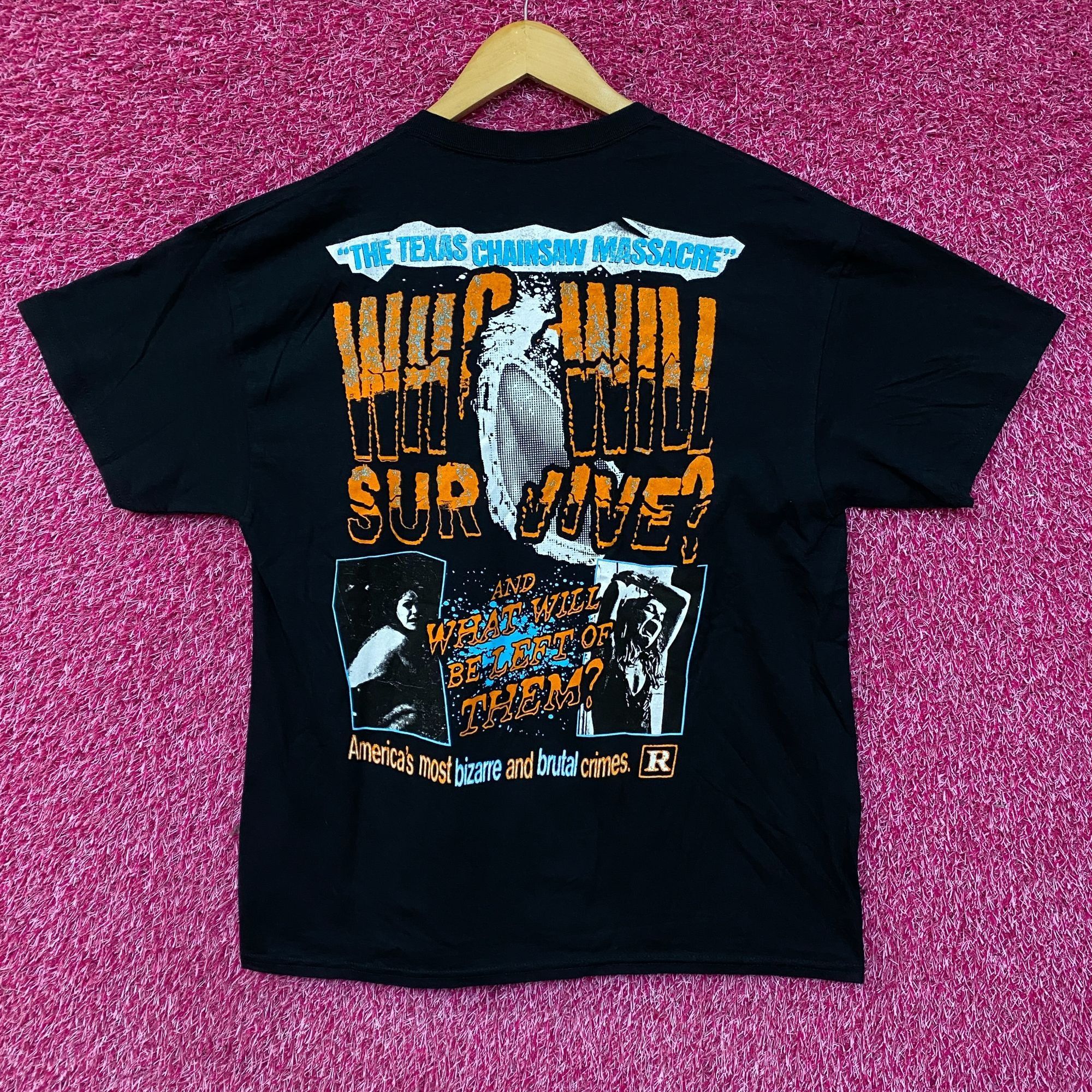 Ripple Junction The Texas Chainsaw Massacre Who Will Survive Horror T-Shirt Size US L / EU 52-54 / 3 - 4 Thumbnail