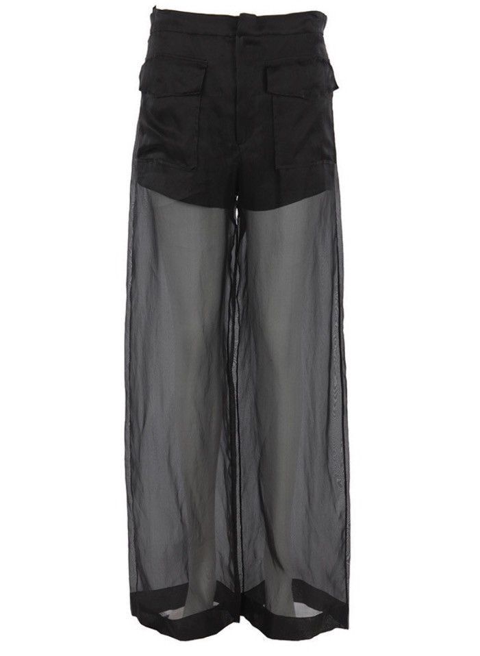 Maison Margiela Maison Margiela Silk Tulle Pants - DMC Size US 27 - 1 Thumbnail