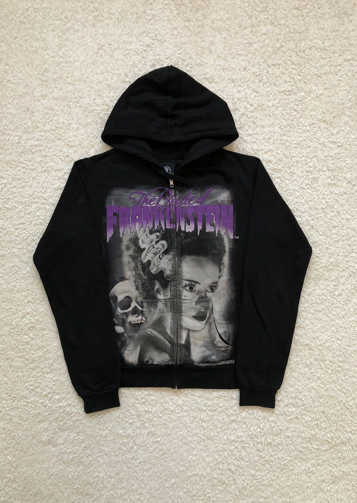 Universal Studios × Vintage Hoodie Frankenstein Universal Studios Vintage Size US S / EU 44-46 / 1 - 1 Thumbnail