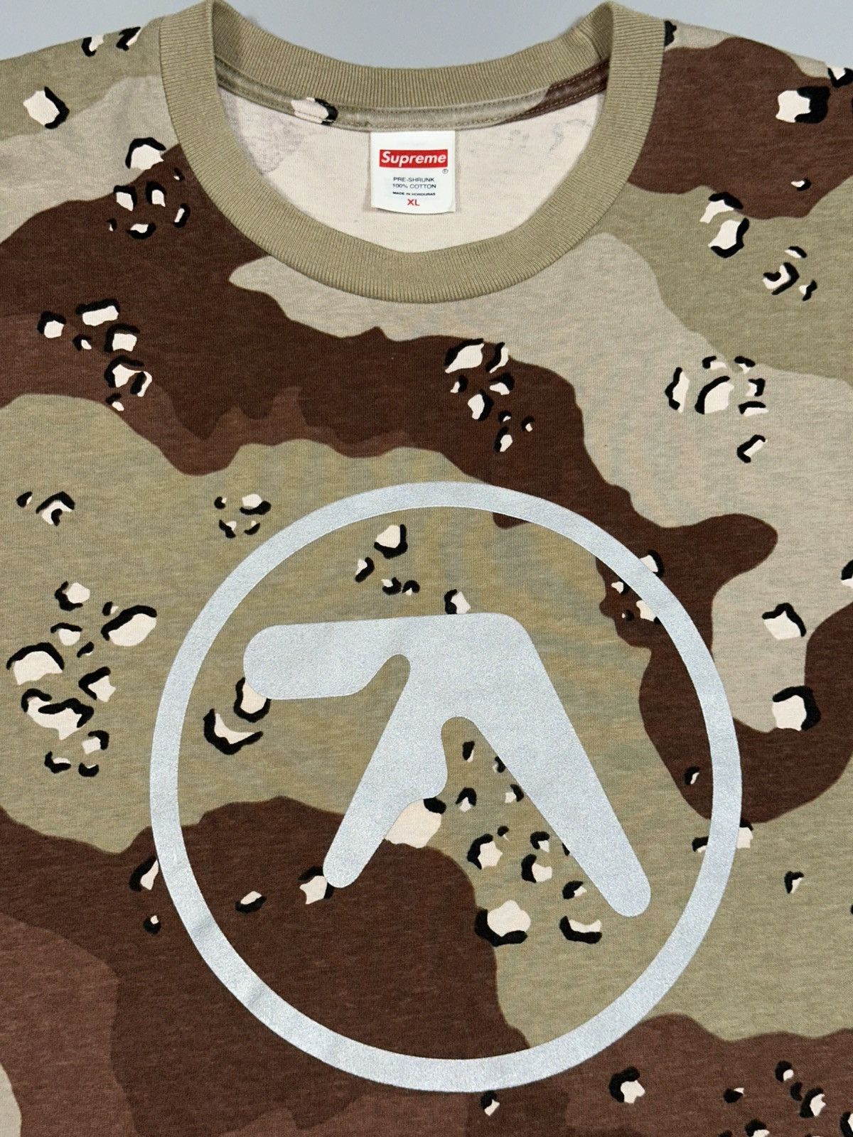 Supreme Supreme x Aphex Twin Ambient Works T-Shirt Desert Camo Size US XL / EU 56 / 4 - 3 Thumbnail