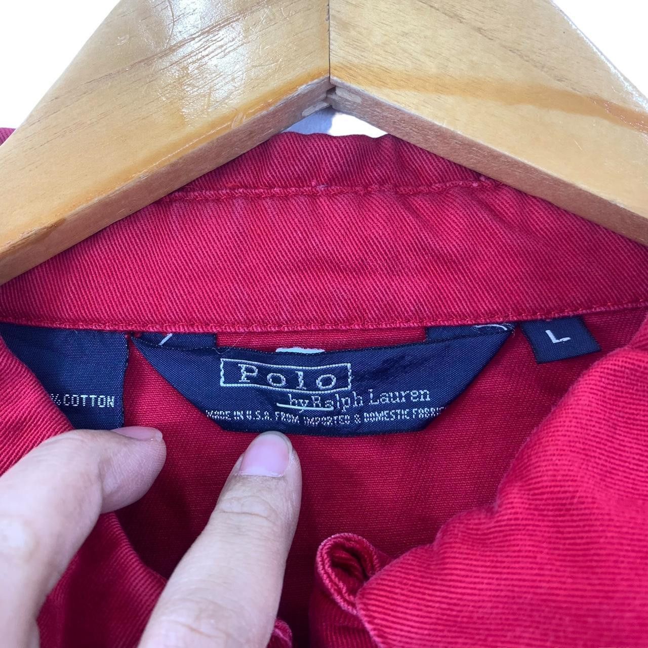 Vintage Vintage 90’ POLO RALPH LAUREN Small Pony Jacket Size US L / EU 52-54 / 3 - 3 Thumbnail