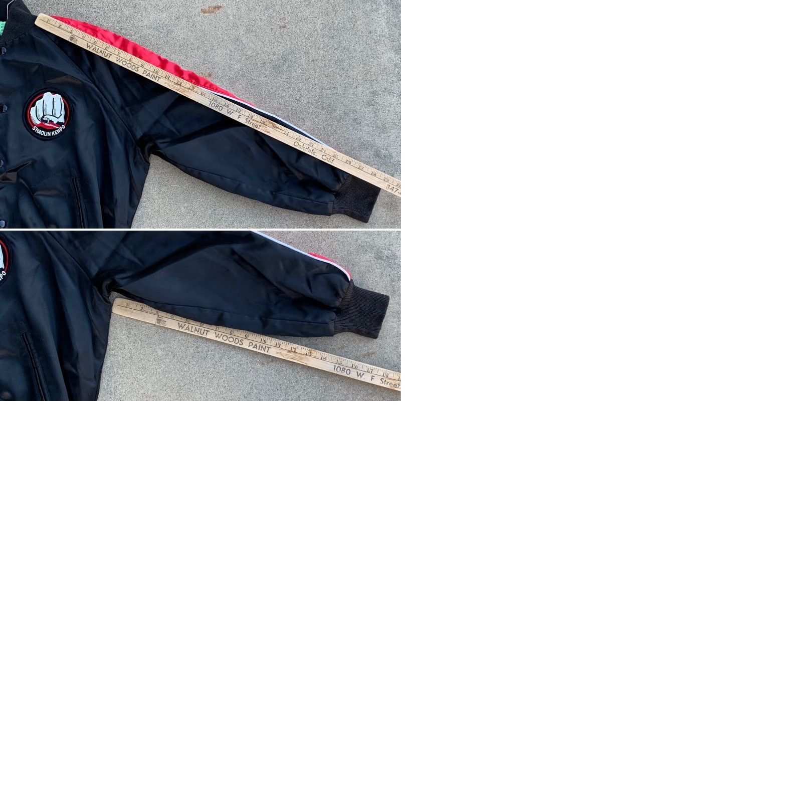 Vintage VINTAGE Ralph Castros Shaolin Kenpo Satin Jacket Union Made Size 38 Men Bomber Jacket Satin Nylon Embroidered 1980s Vintage Empire Sporting Goods NYC Size US XXS / EU 40 - 9 Thumbnail